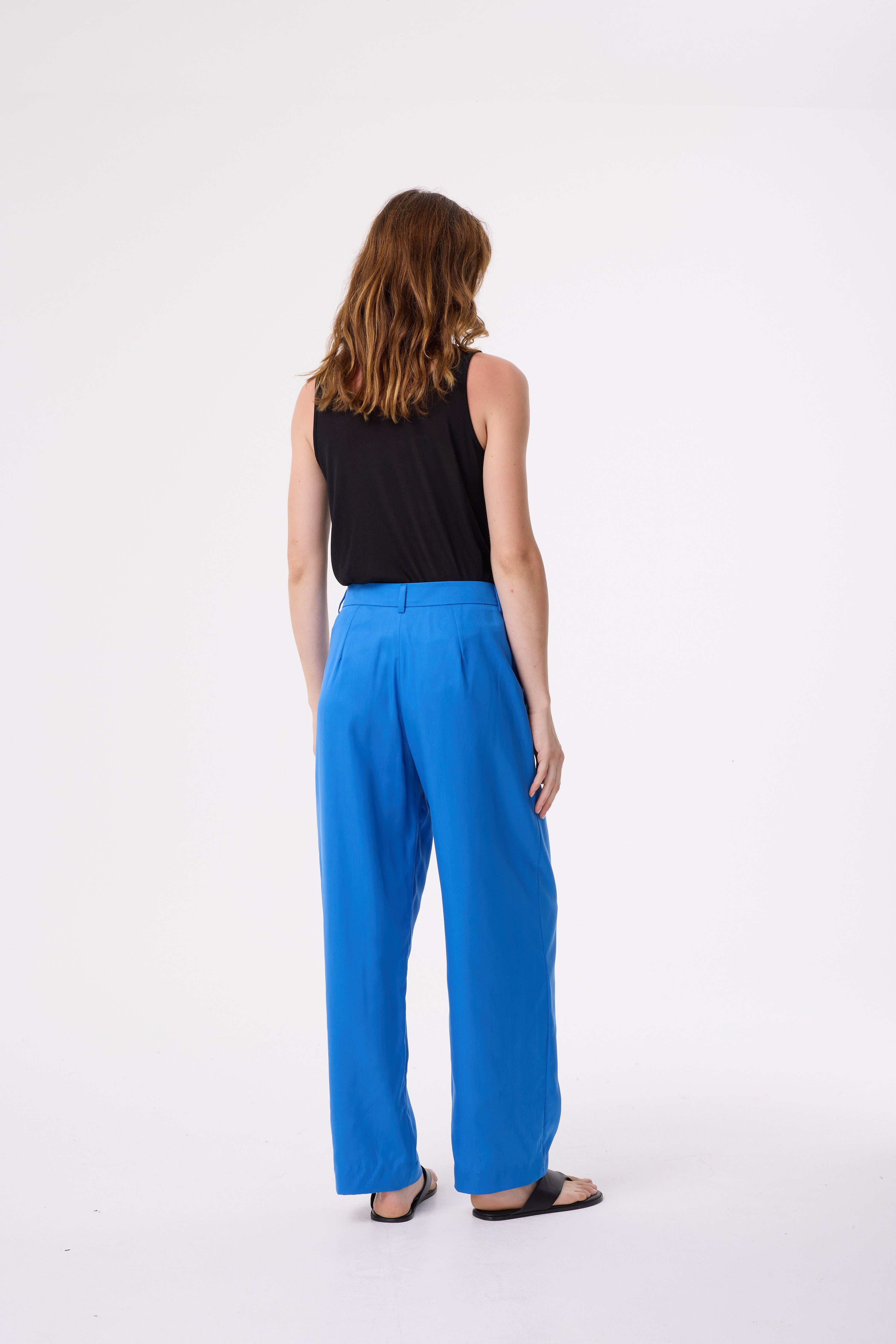 CHIARA ELECTRIC BLUE TROUSERS