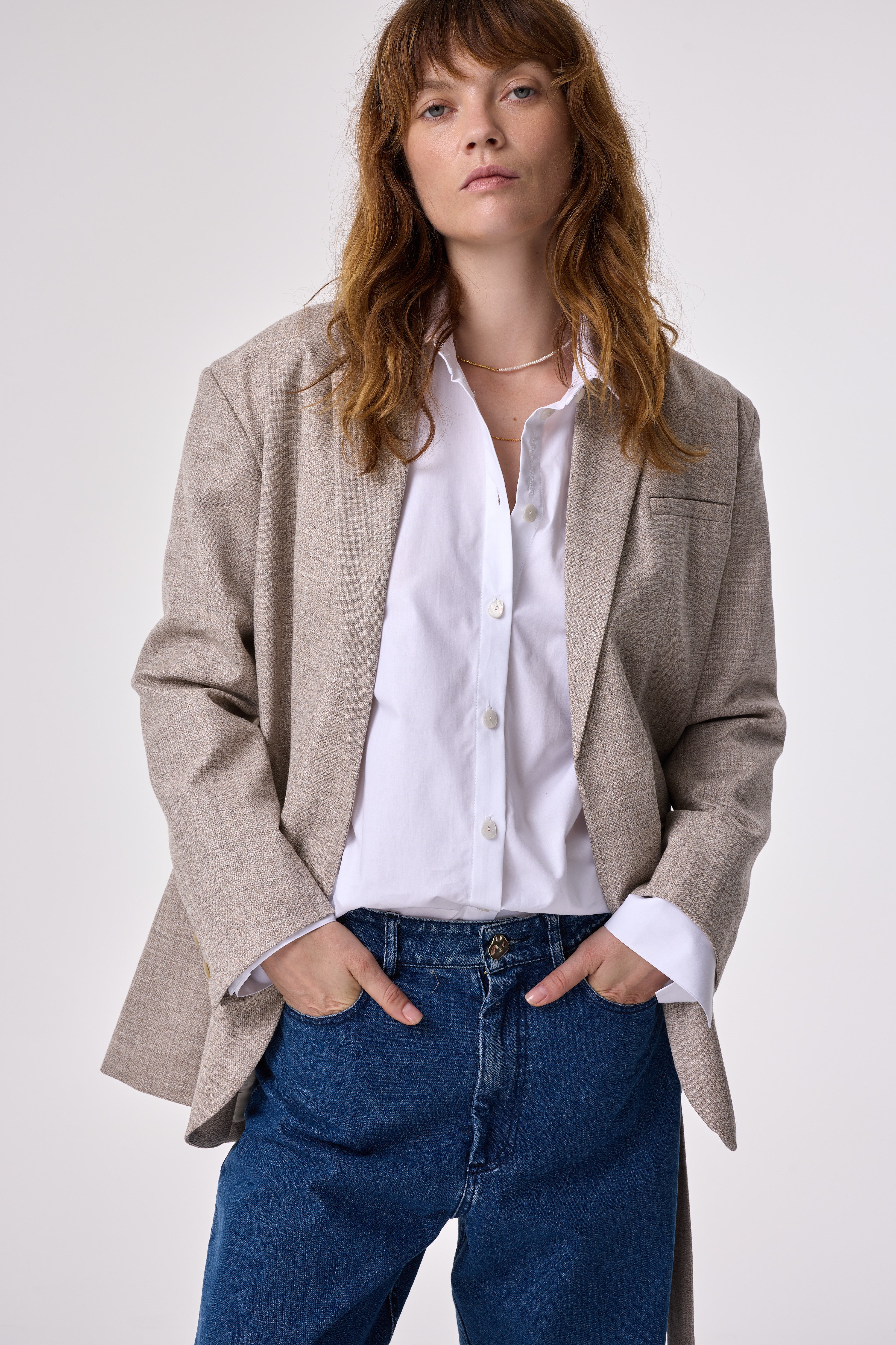 KIT GREY UNDYED JACKET