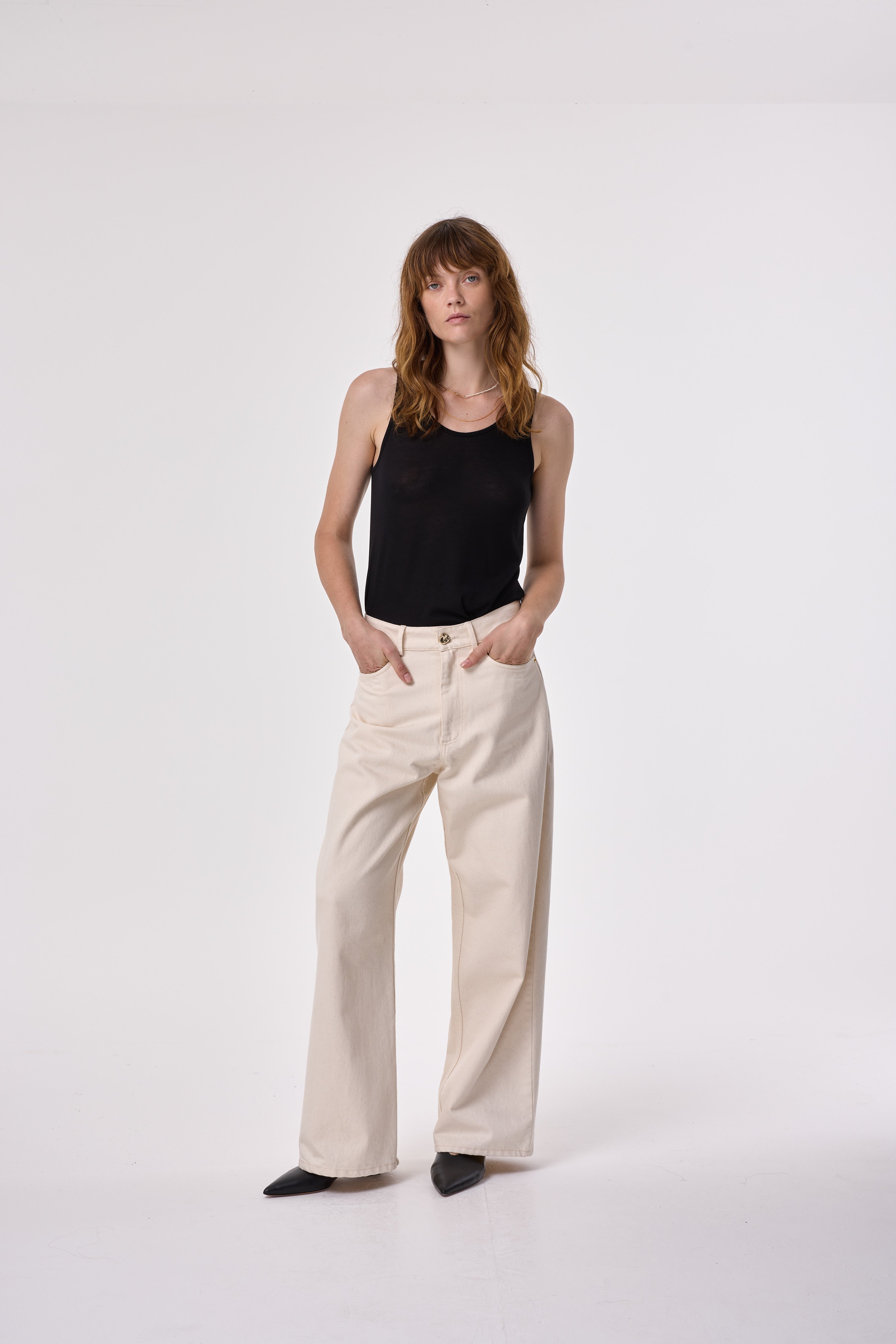 JUDE ECRU JEANS
