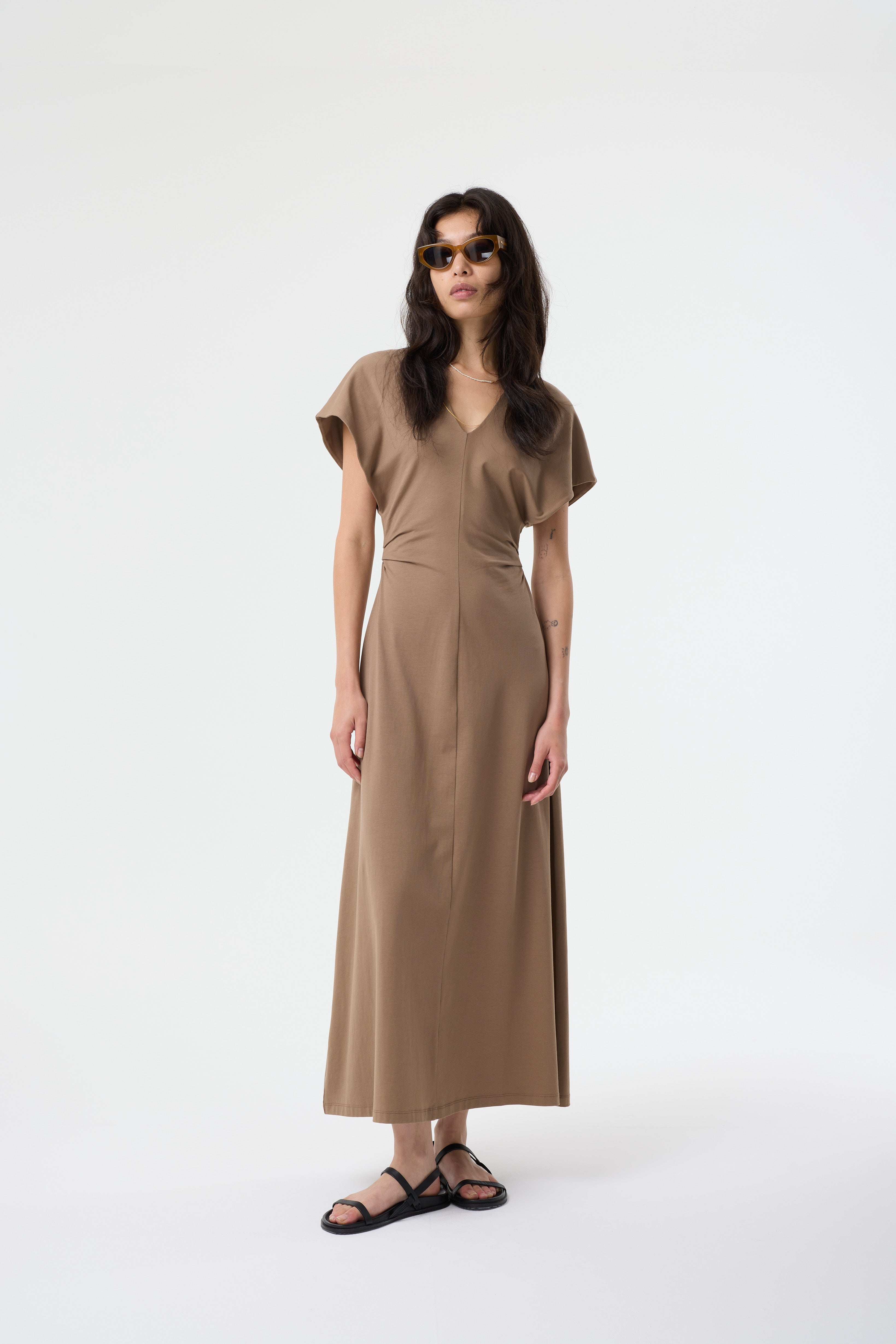 CASSIA MOCHA DRESS
