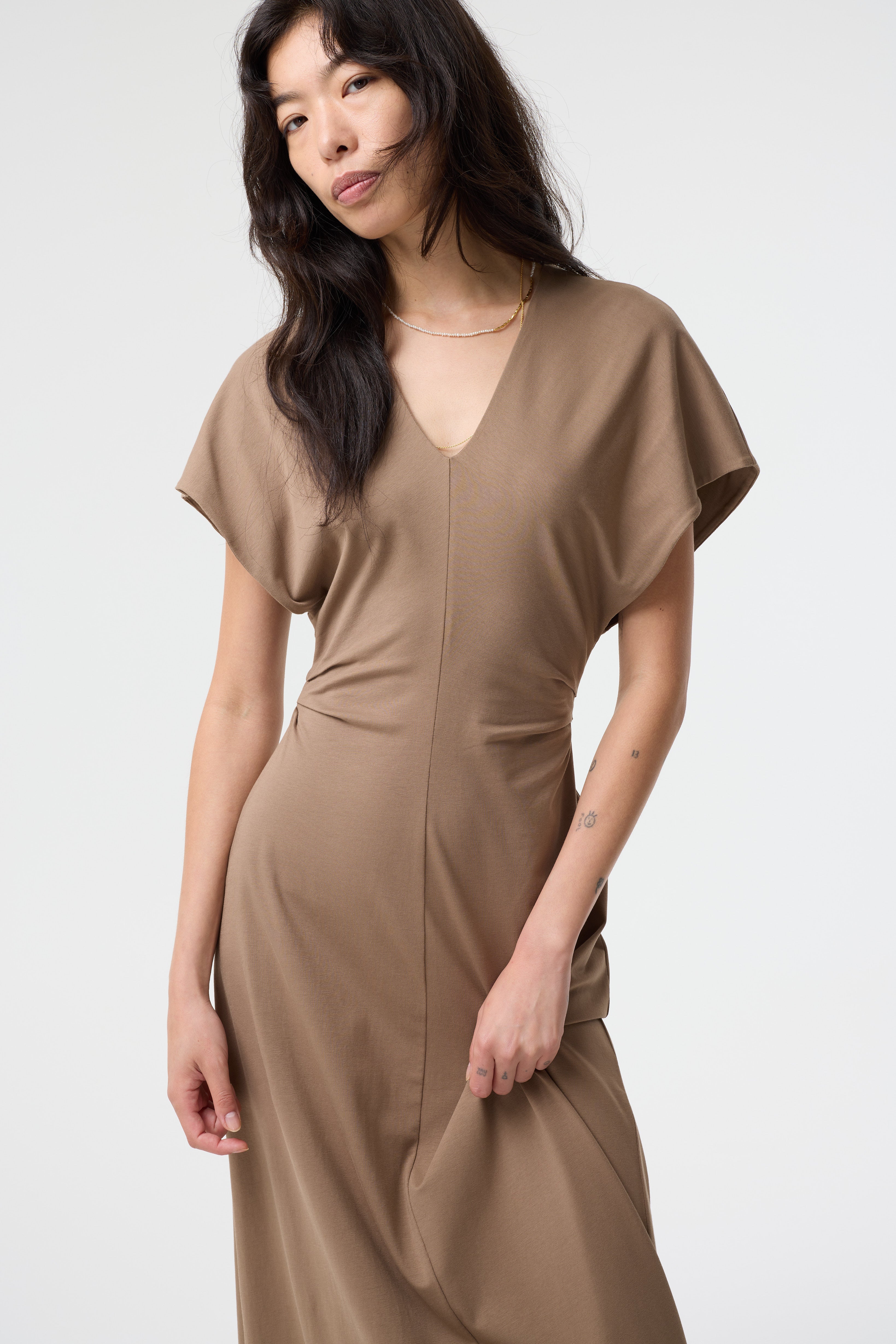 CASSIA MOCHA DRESS
