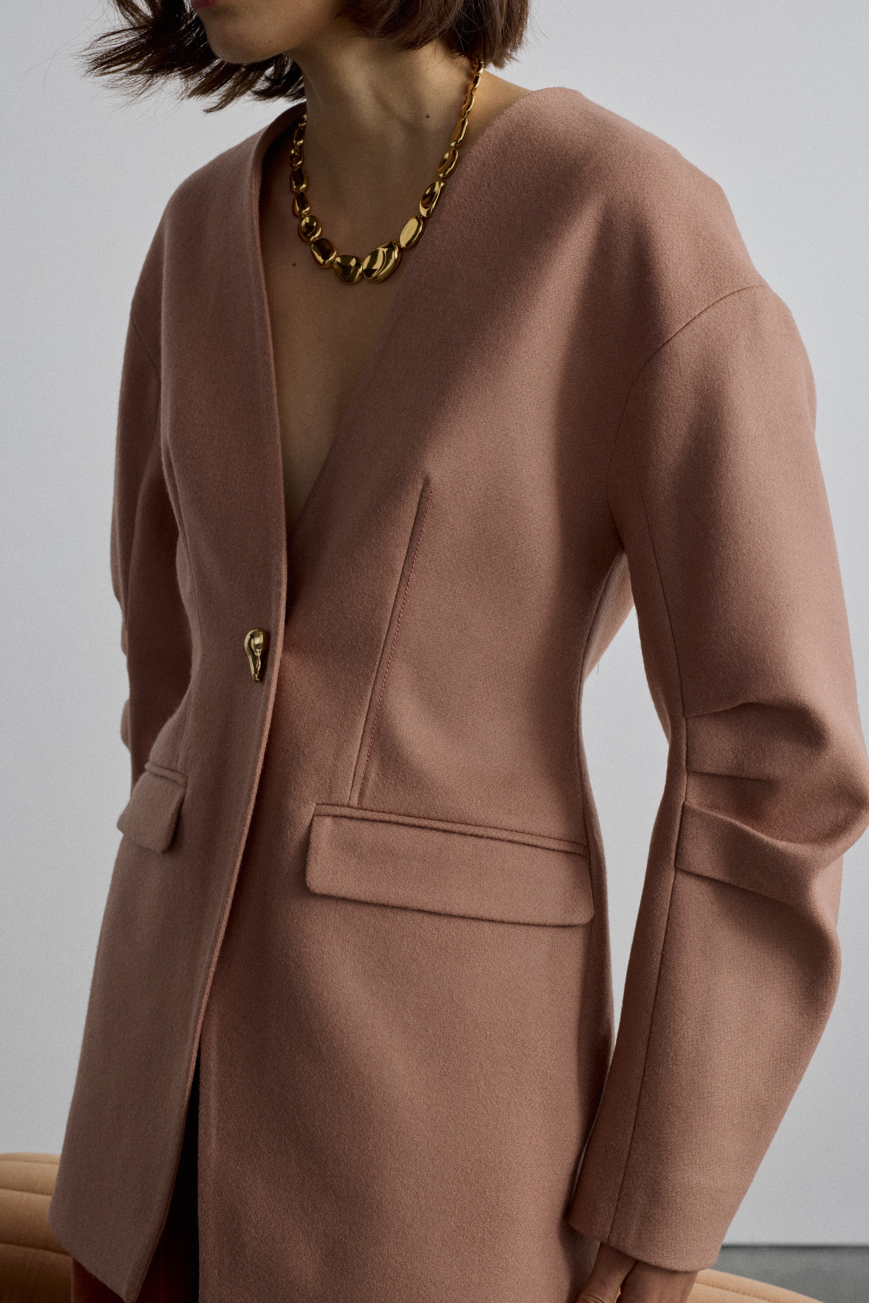 HARLOW DUSTY PINK JACKET