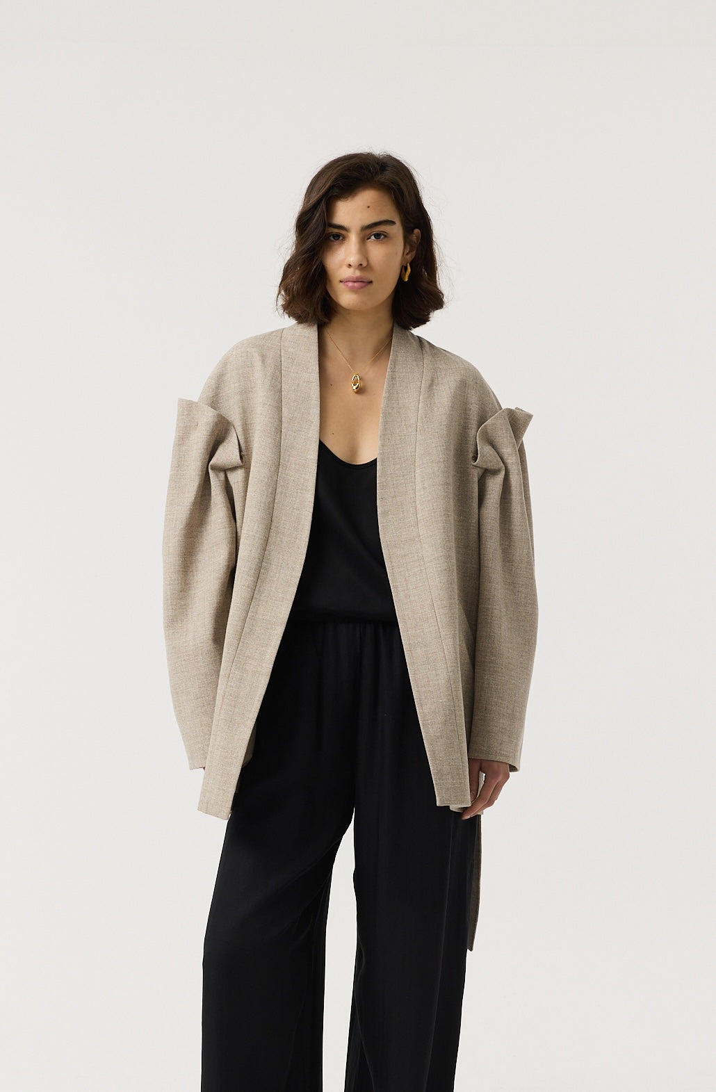 GRACIE GREY UNDYED JACKET