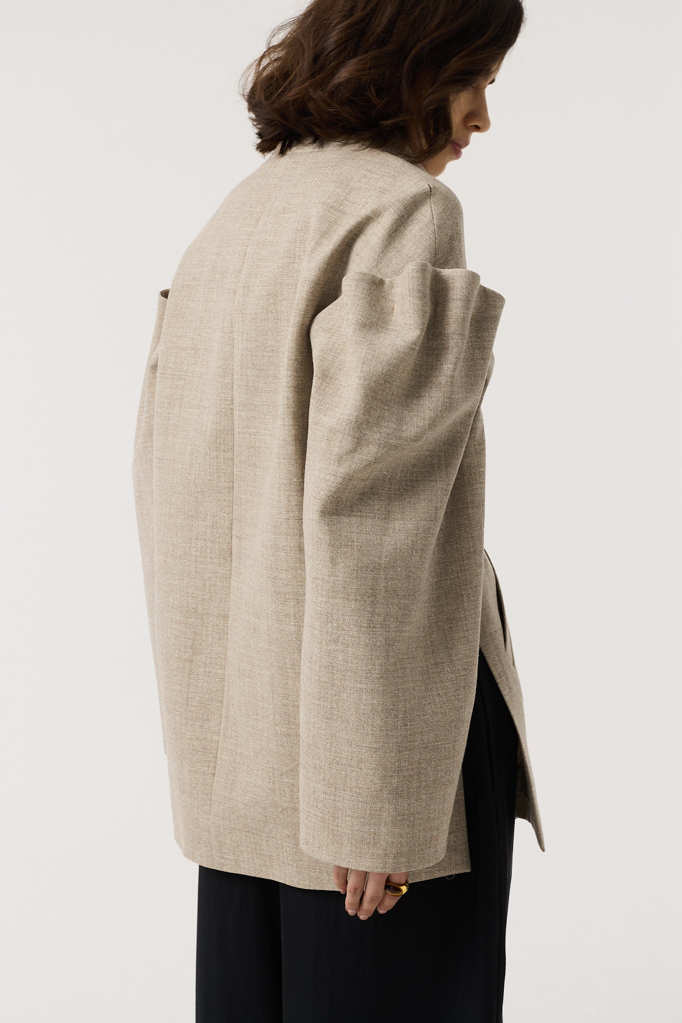 GRACIE GREY UNDYED JACKET