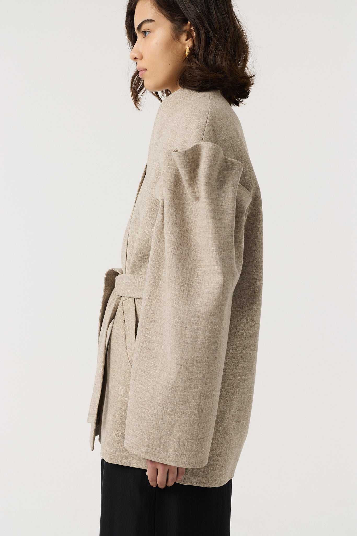 GRACIE GREY UNDYED JACKET