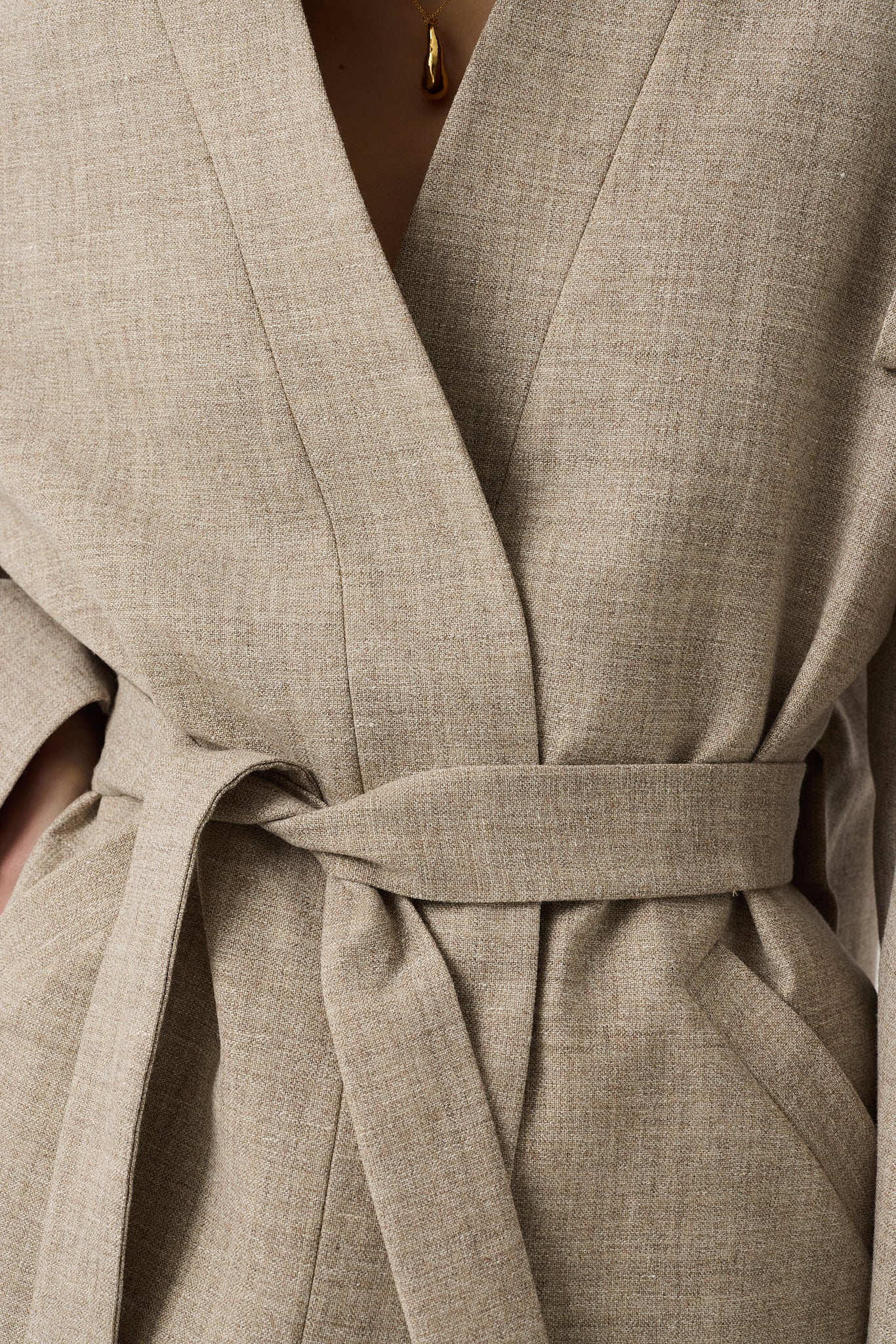 GRACIE GREY UNDYED JACKET