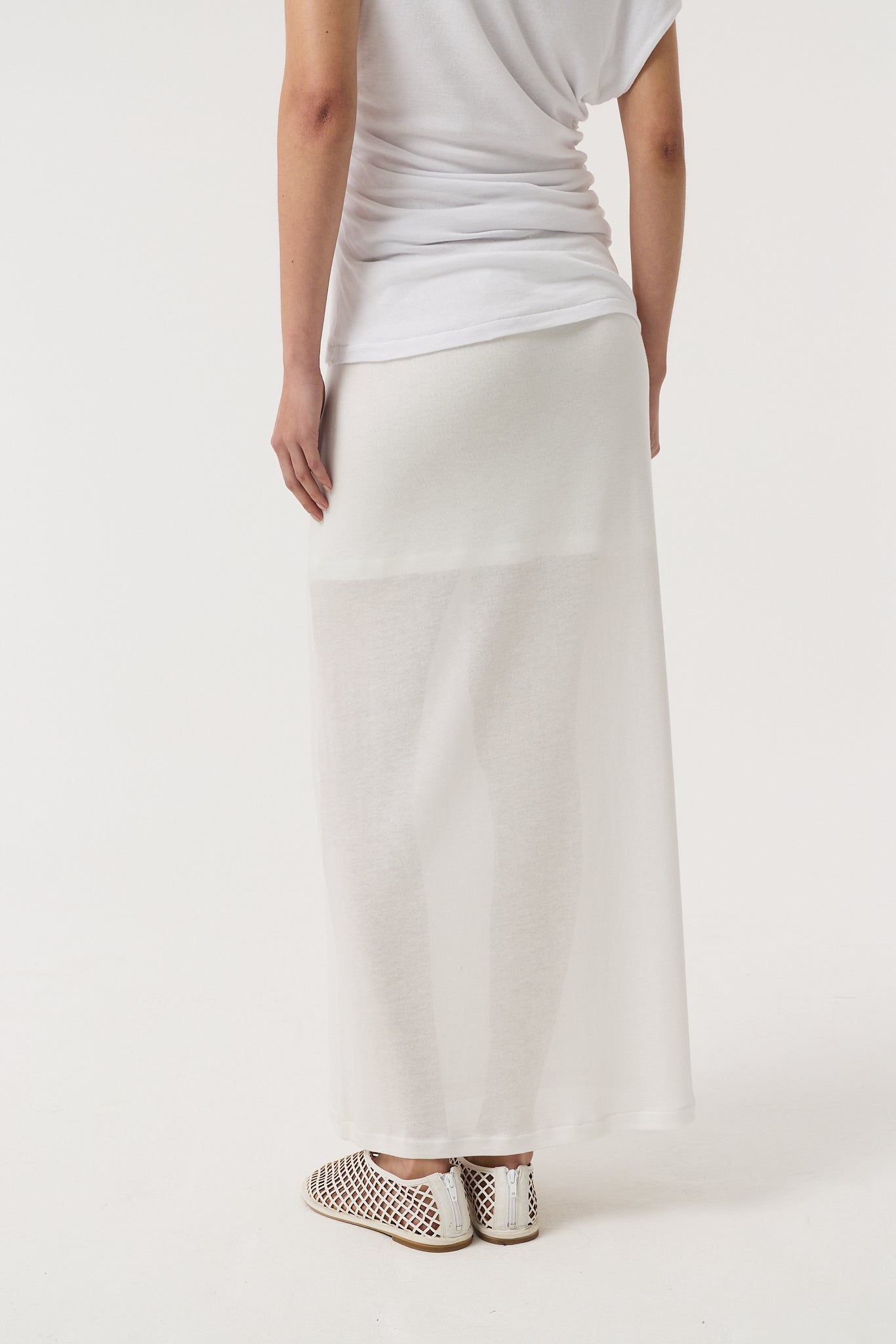 ADA WHITE SKIRT
