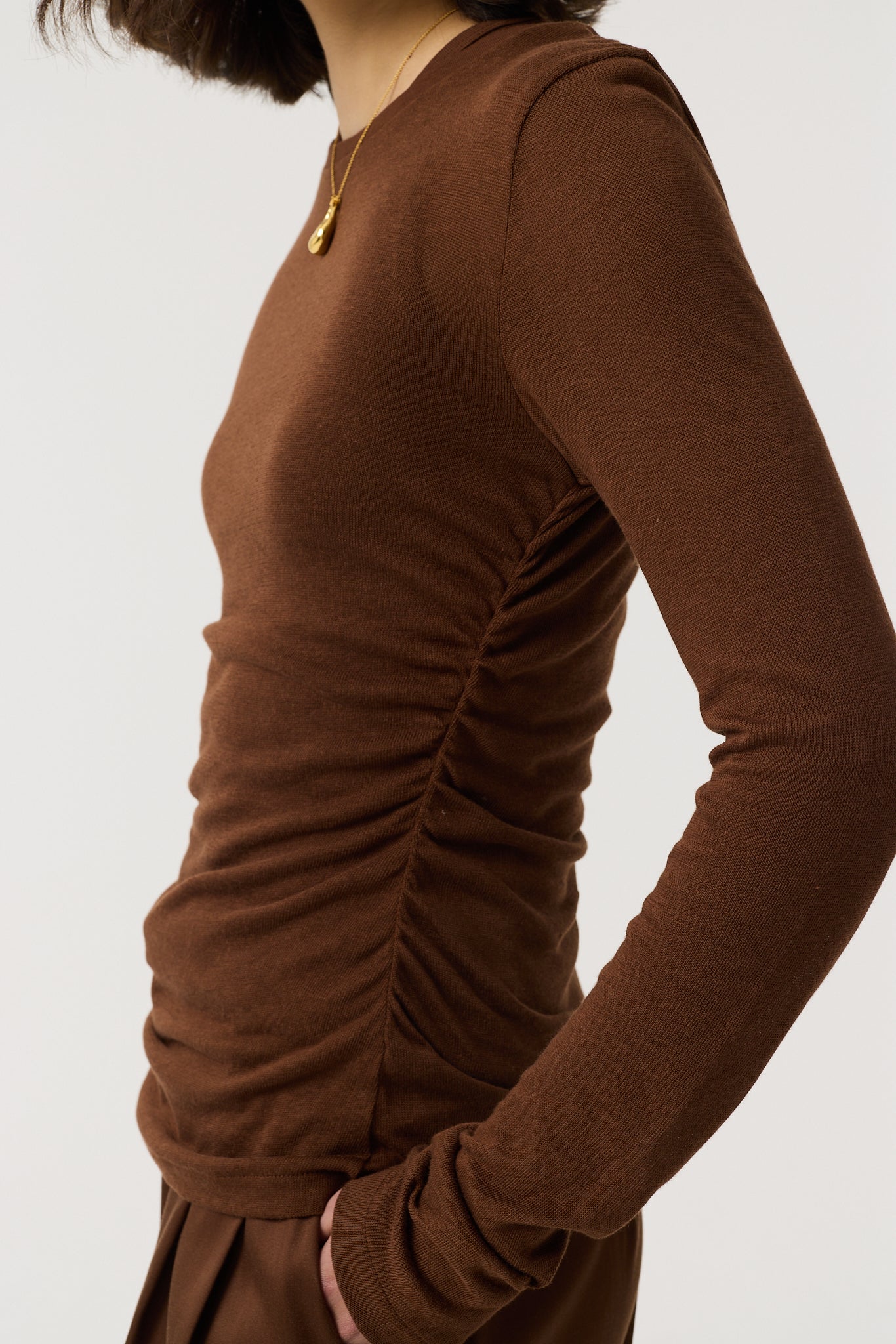 DAISY CHOCOLATE BROWN TOP