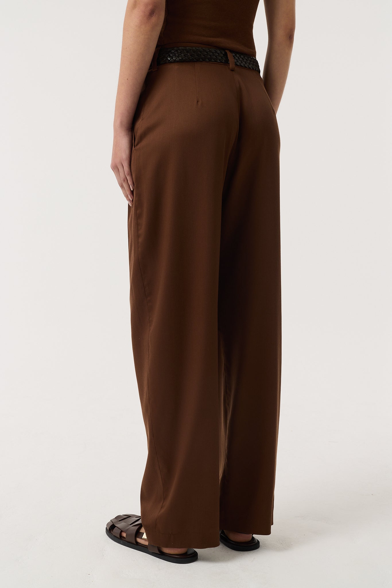 CHIARA CHOCOLATE TROUSERS