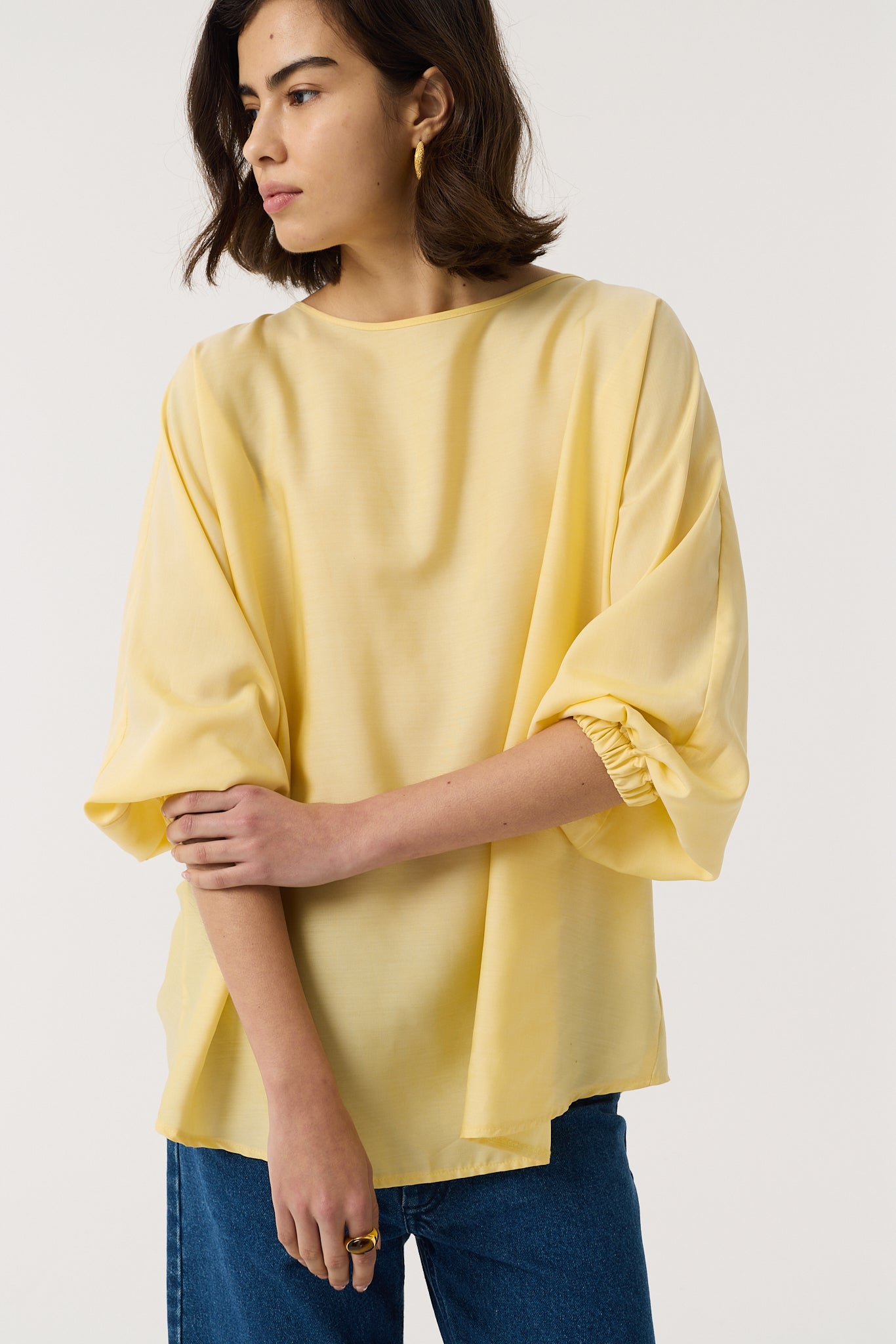 ARABELLA BUTTER YELLOW TOP
