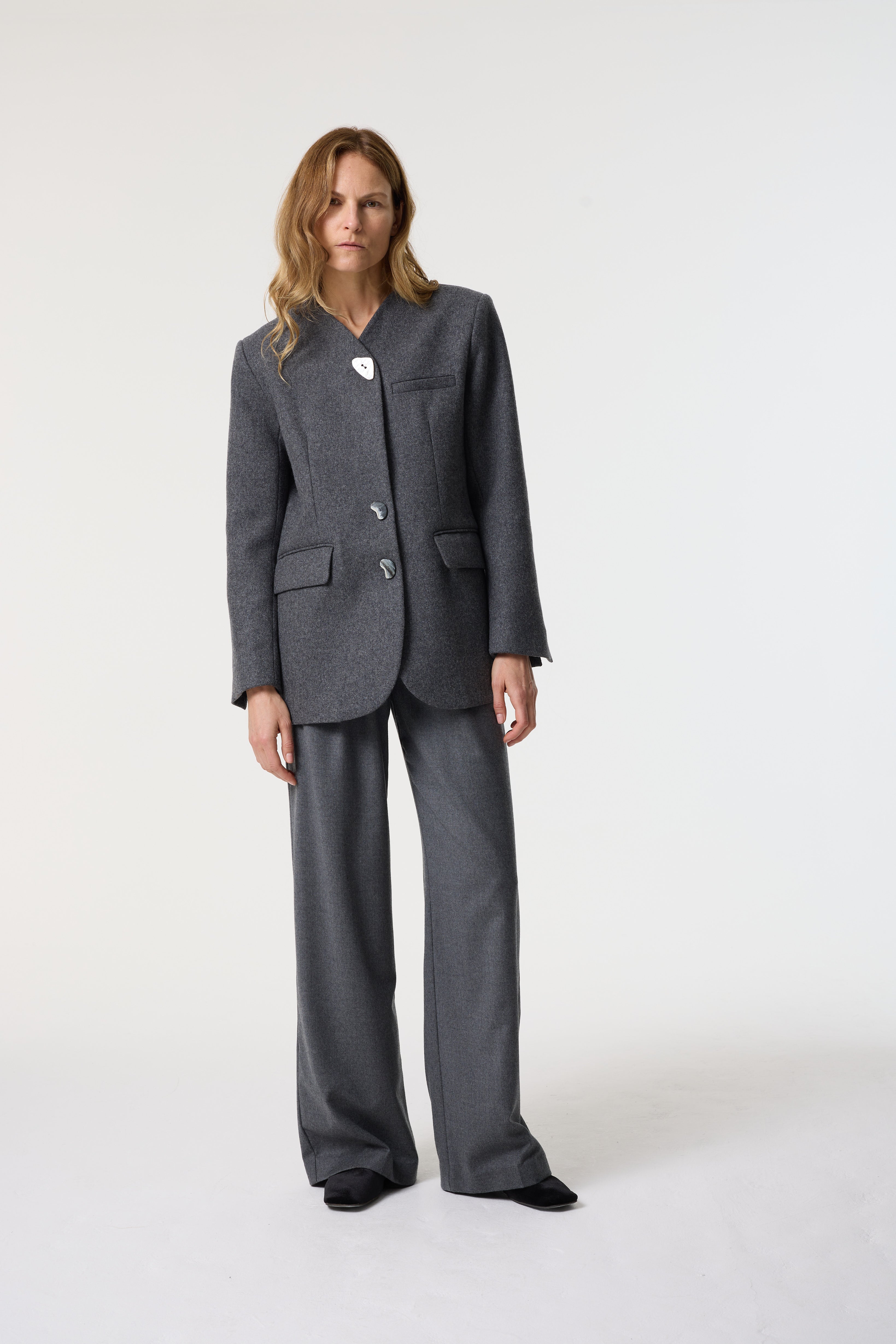 EARLA CHARCOAL GREY JACKET