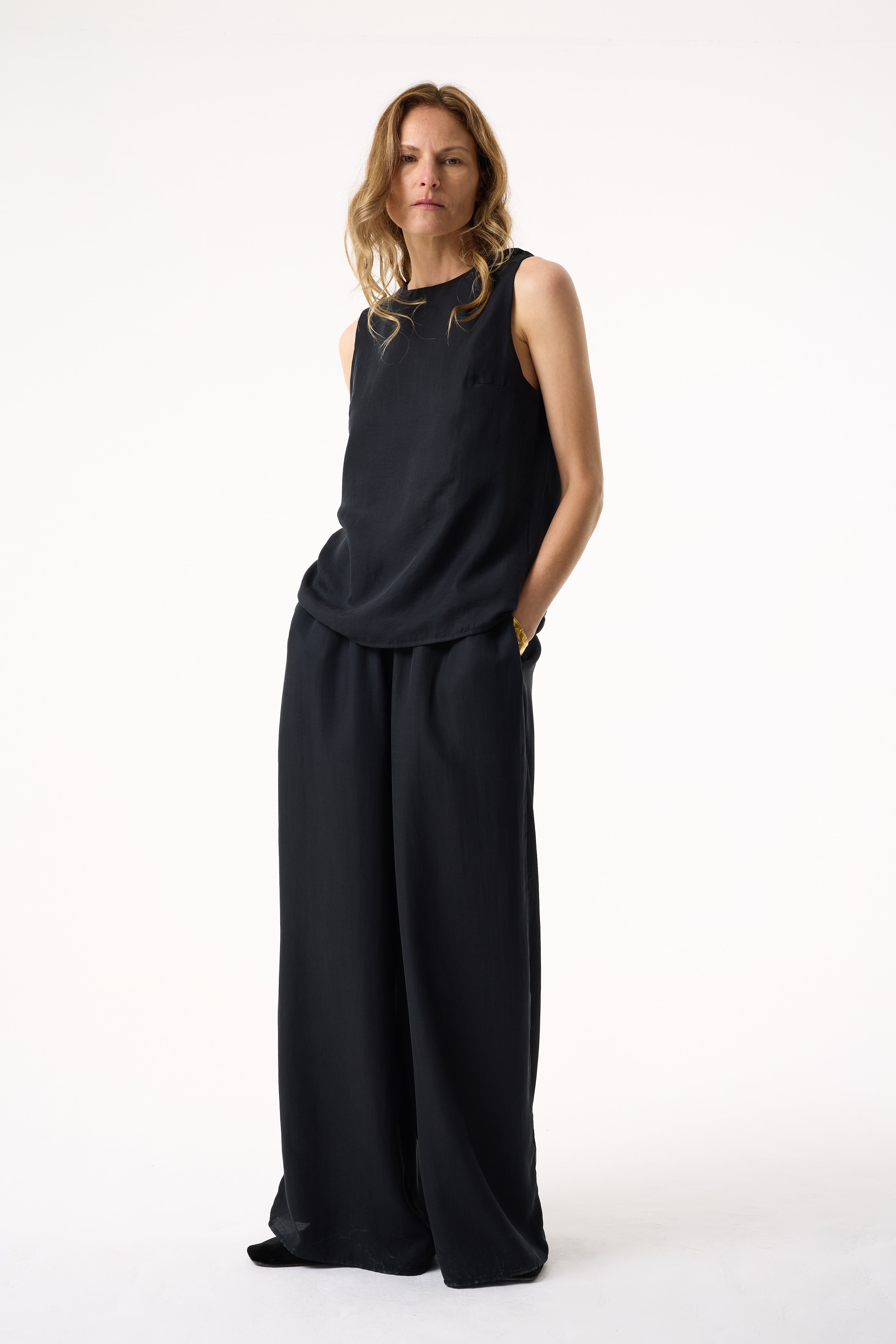 TEAGAN BLACK TROUSERS