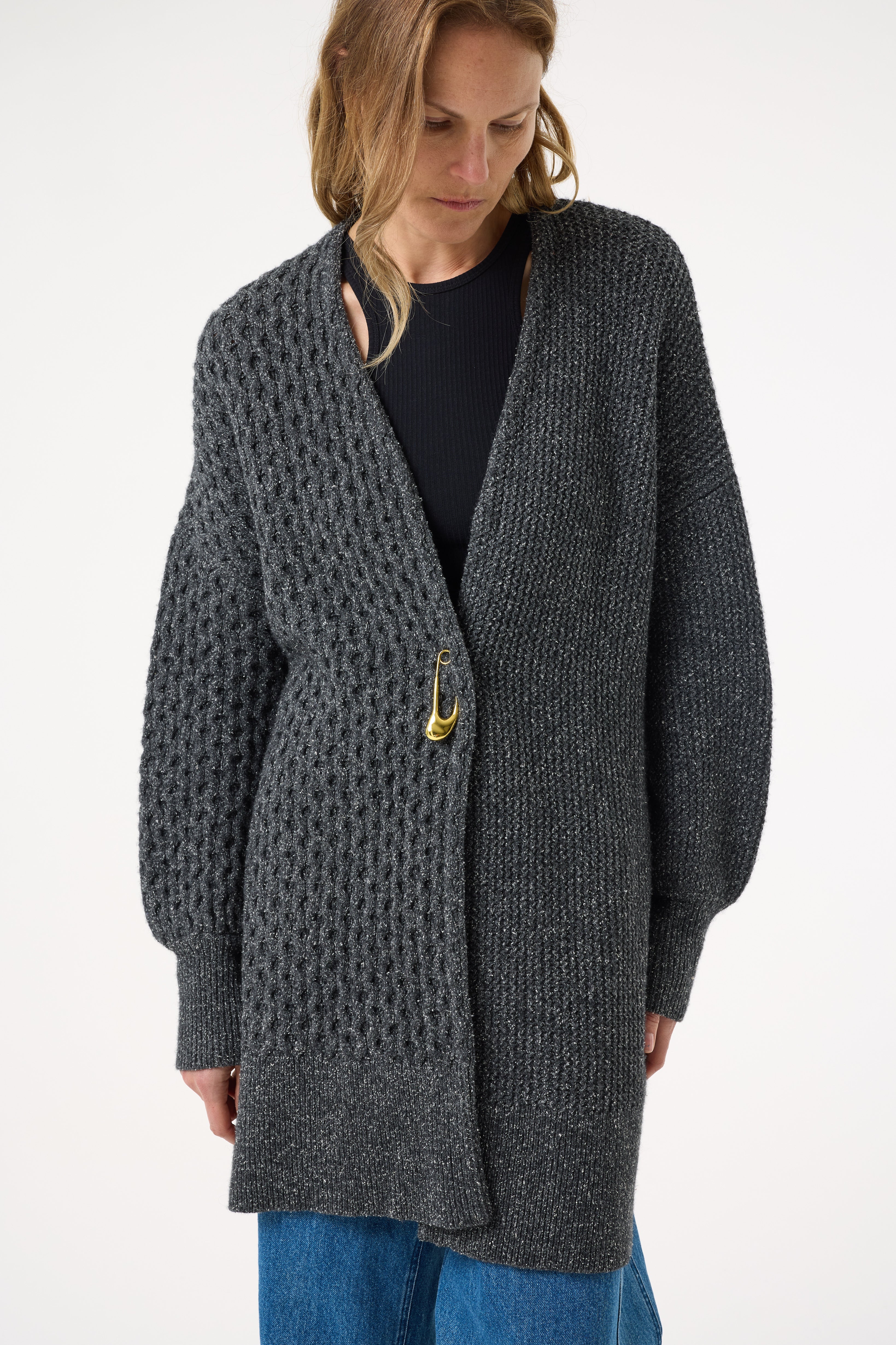 KORA CHARCOAL CARDIGAN
