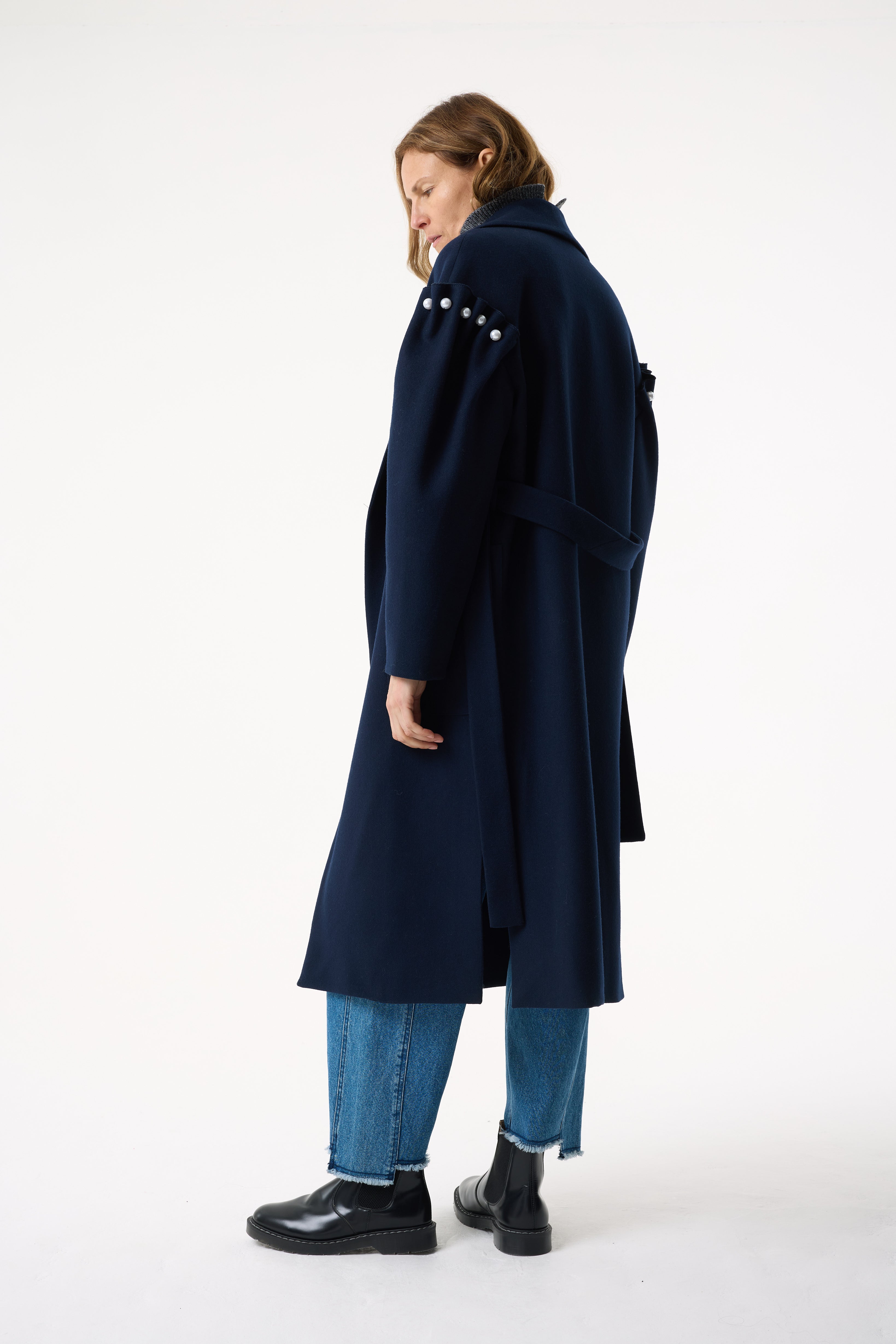 WREN NAVY COAT