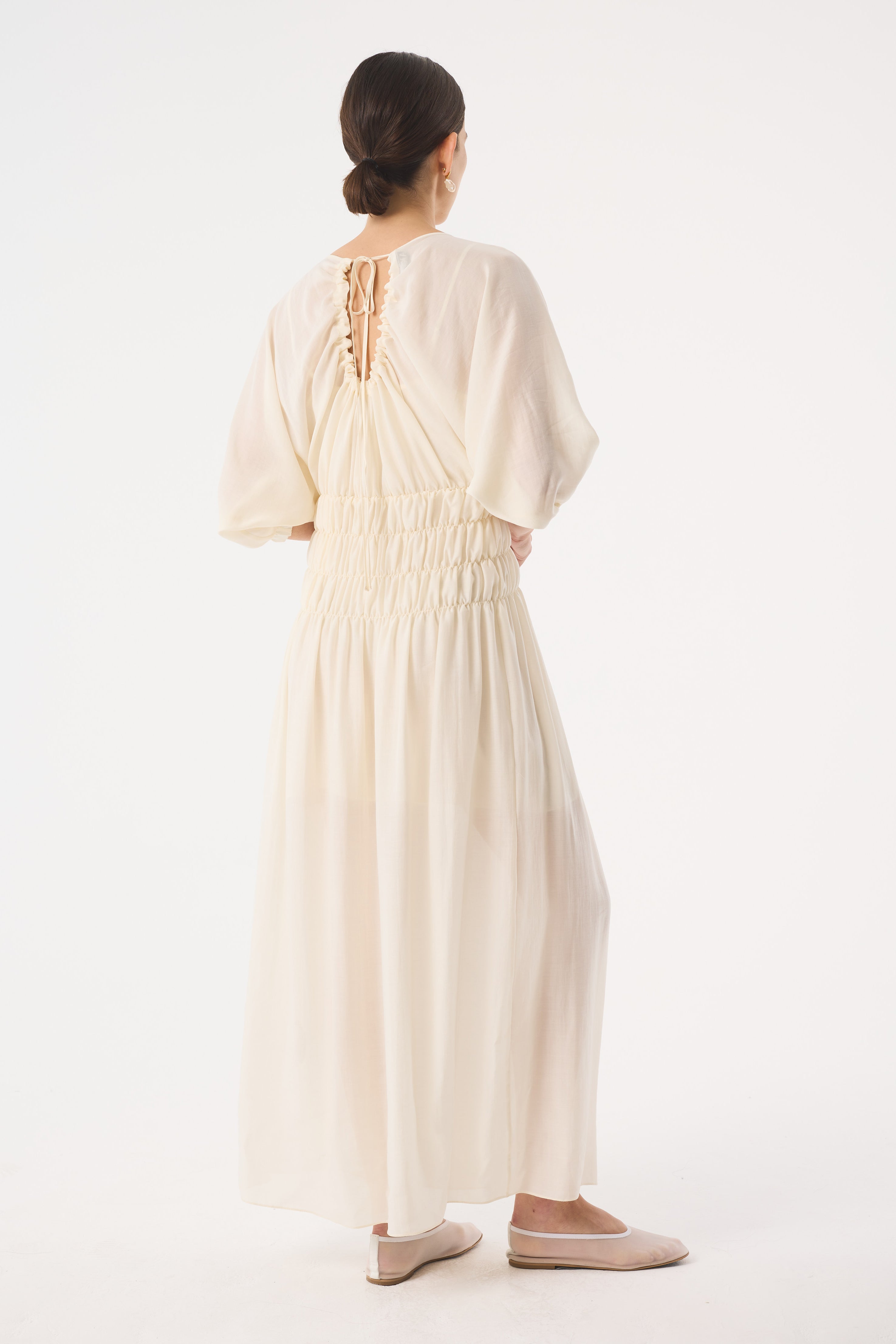 SELENA OFF WHITE DRESS