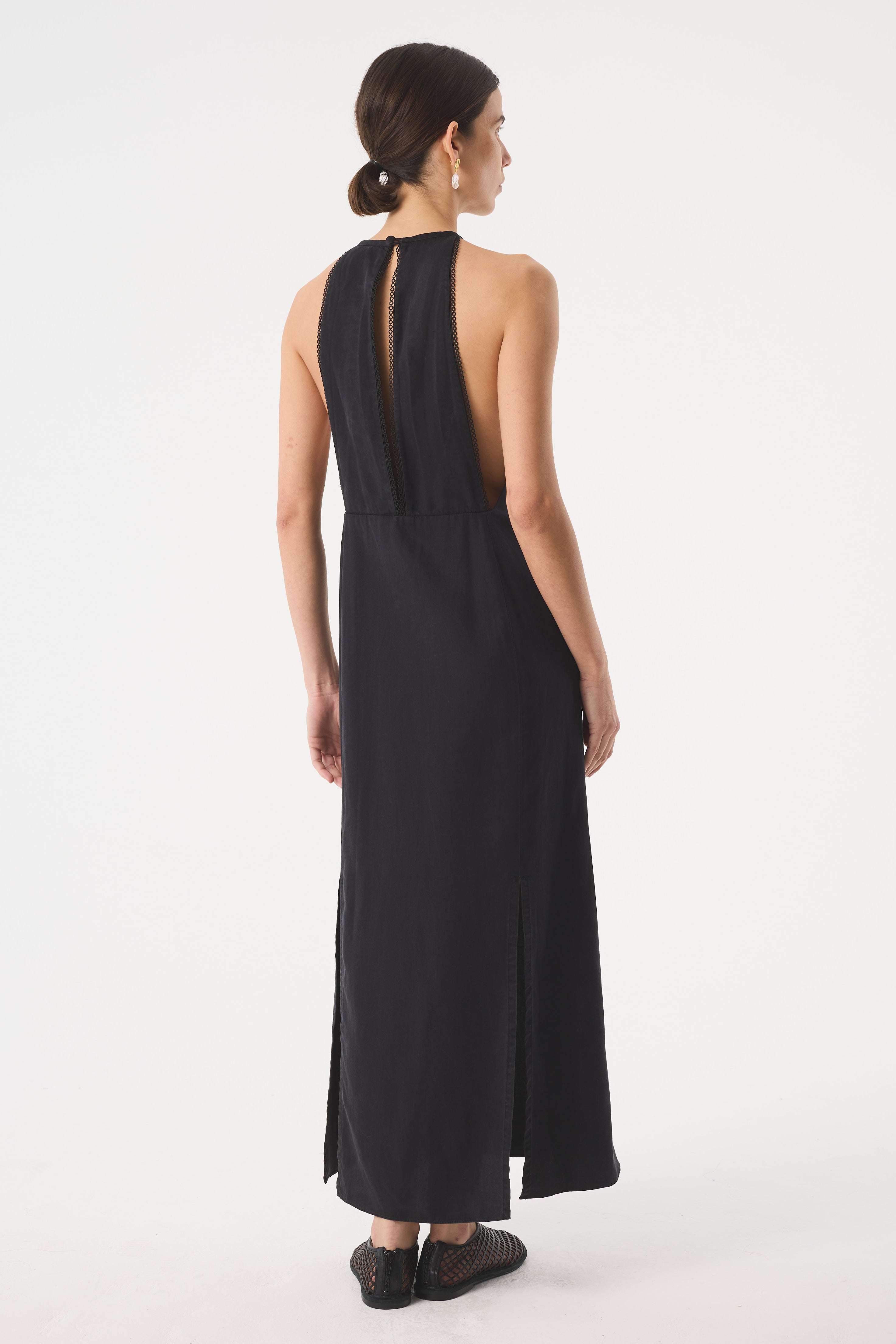 ODESSA WASHED BLACK DRESS