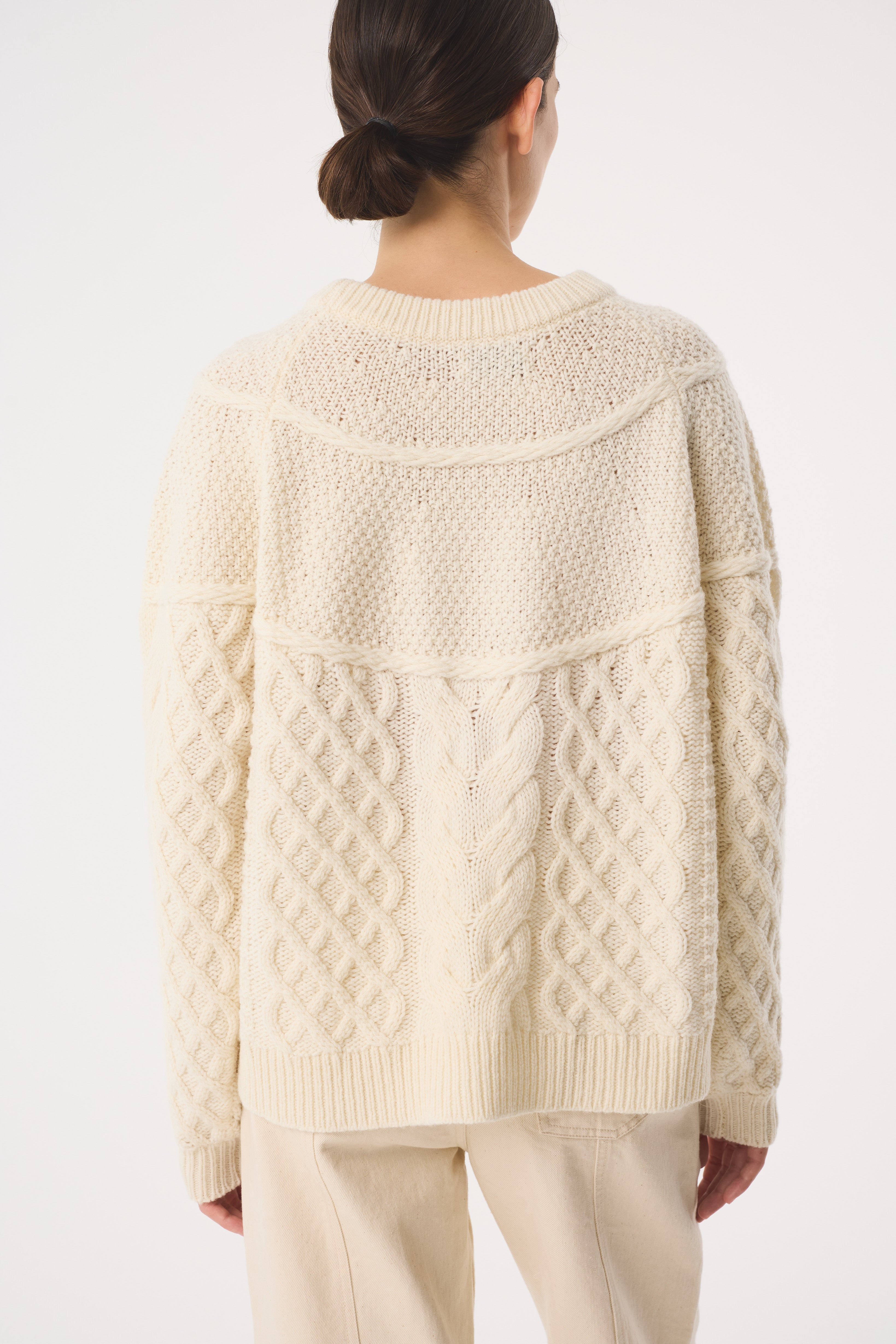 PEACE IVORY JUMPER