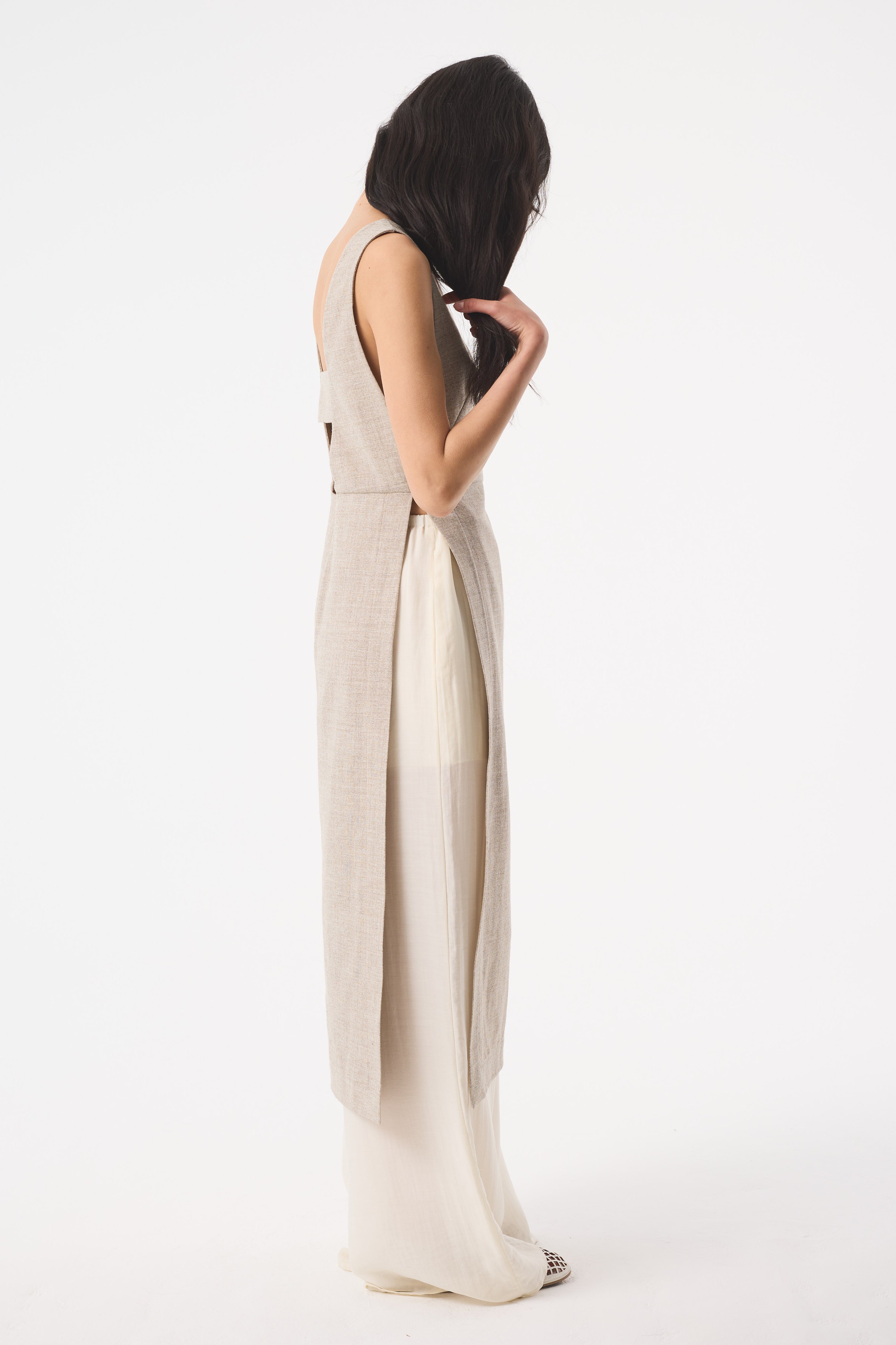 TESSA GREY UNDYED TOP