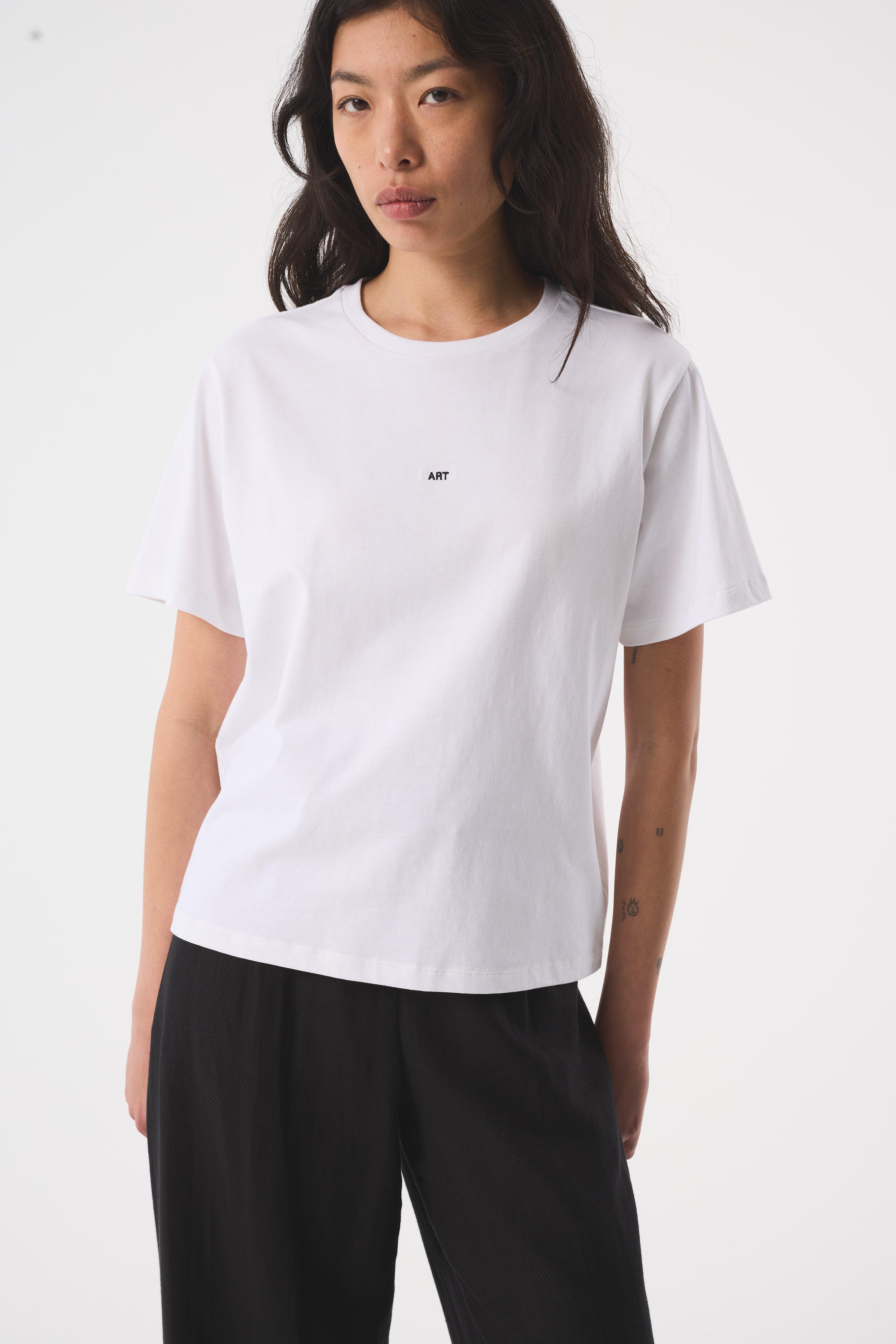 ADRIA 'EARTH' WHITE T-SHIRT