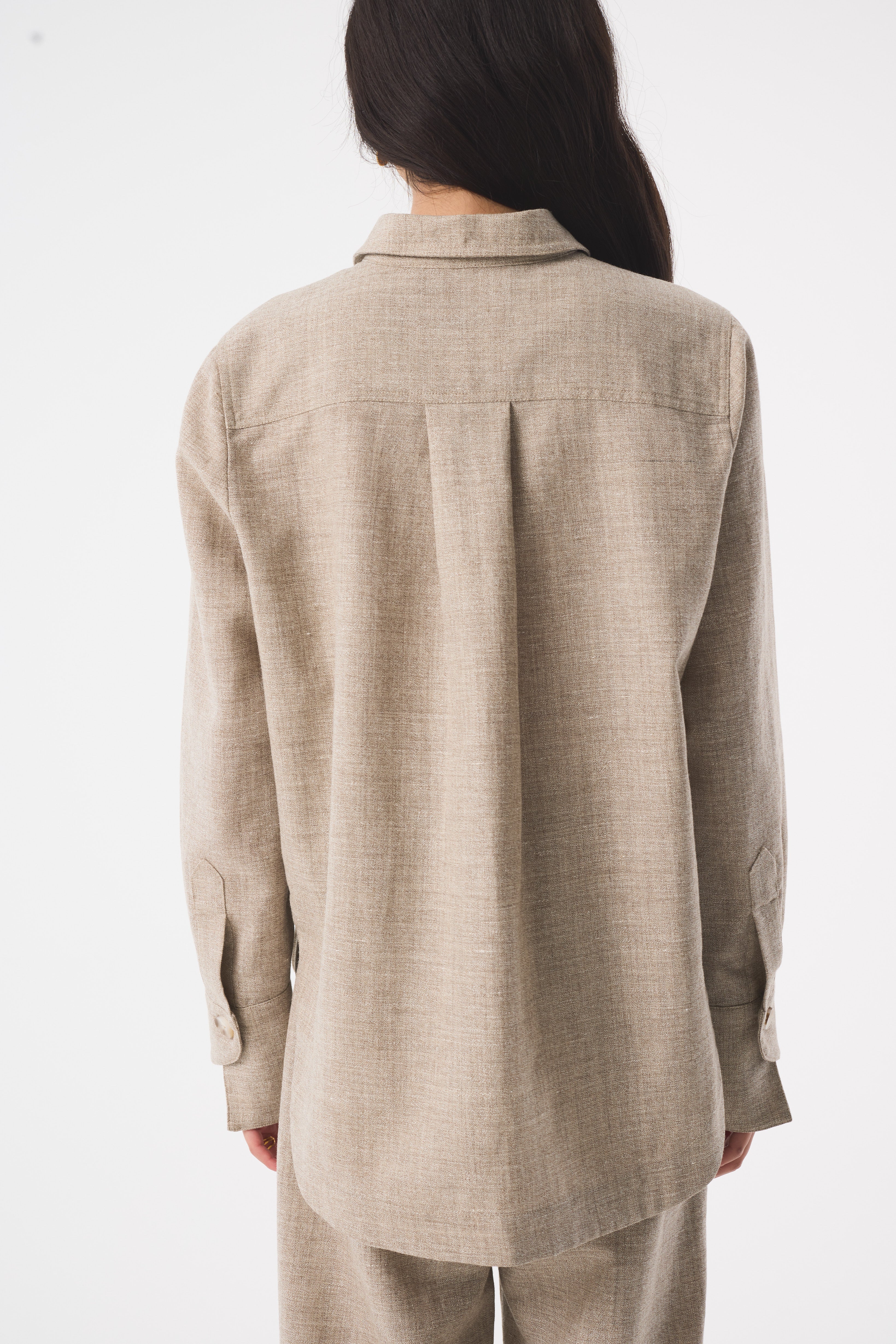 FABLE GREY UNDYED SHIRT