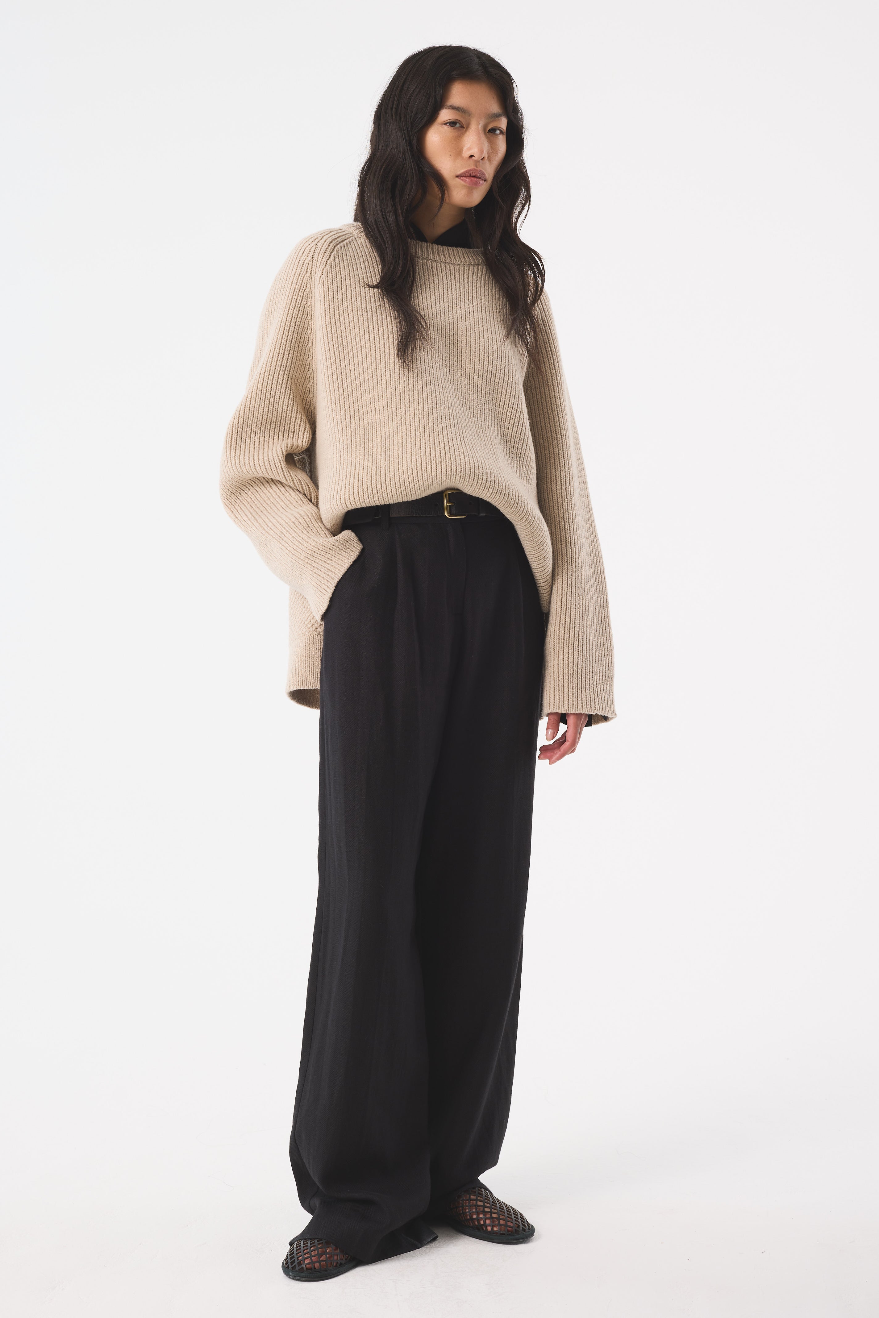 PERLA BLACK TROUSERS
