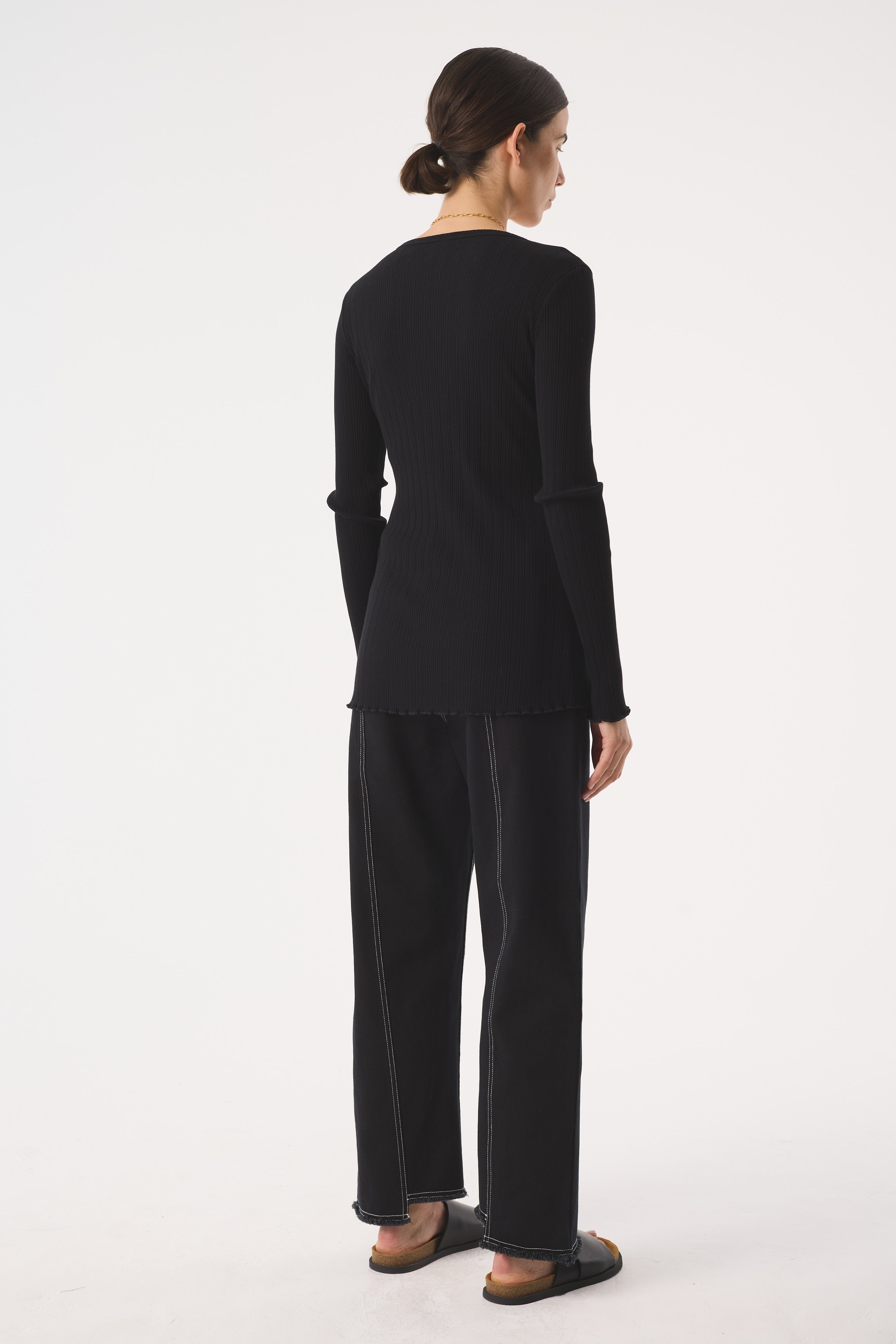 ANIELA BLACK CARDIGAN