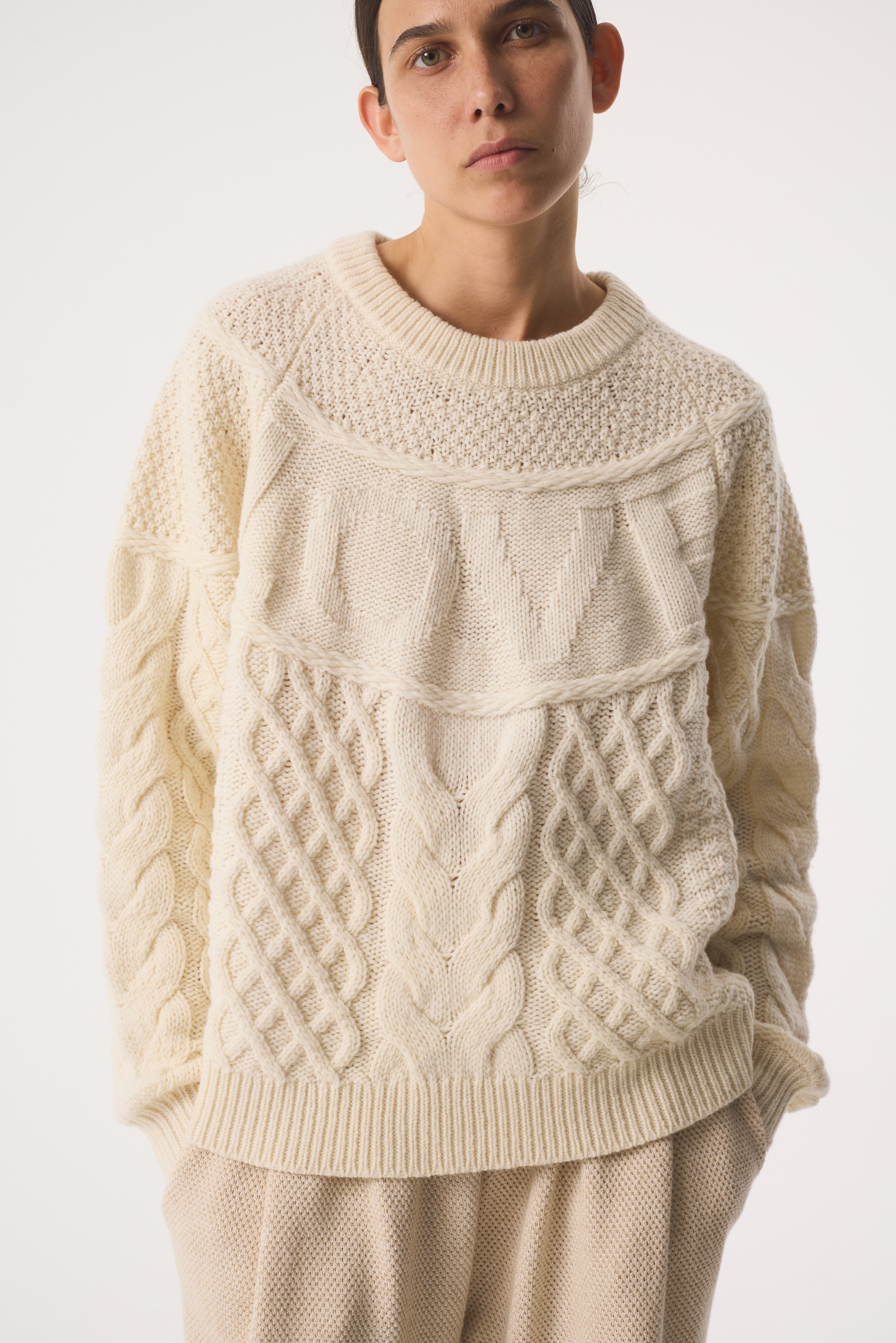 LOVE IVORY JUMPER