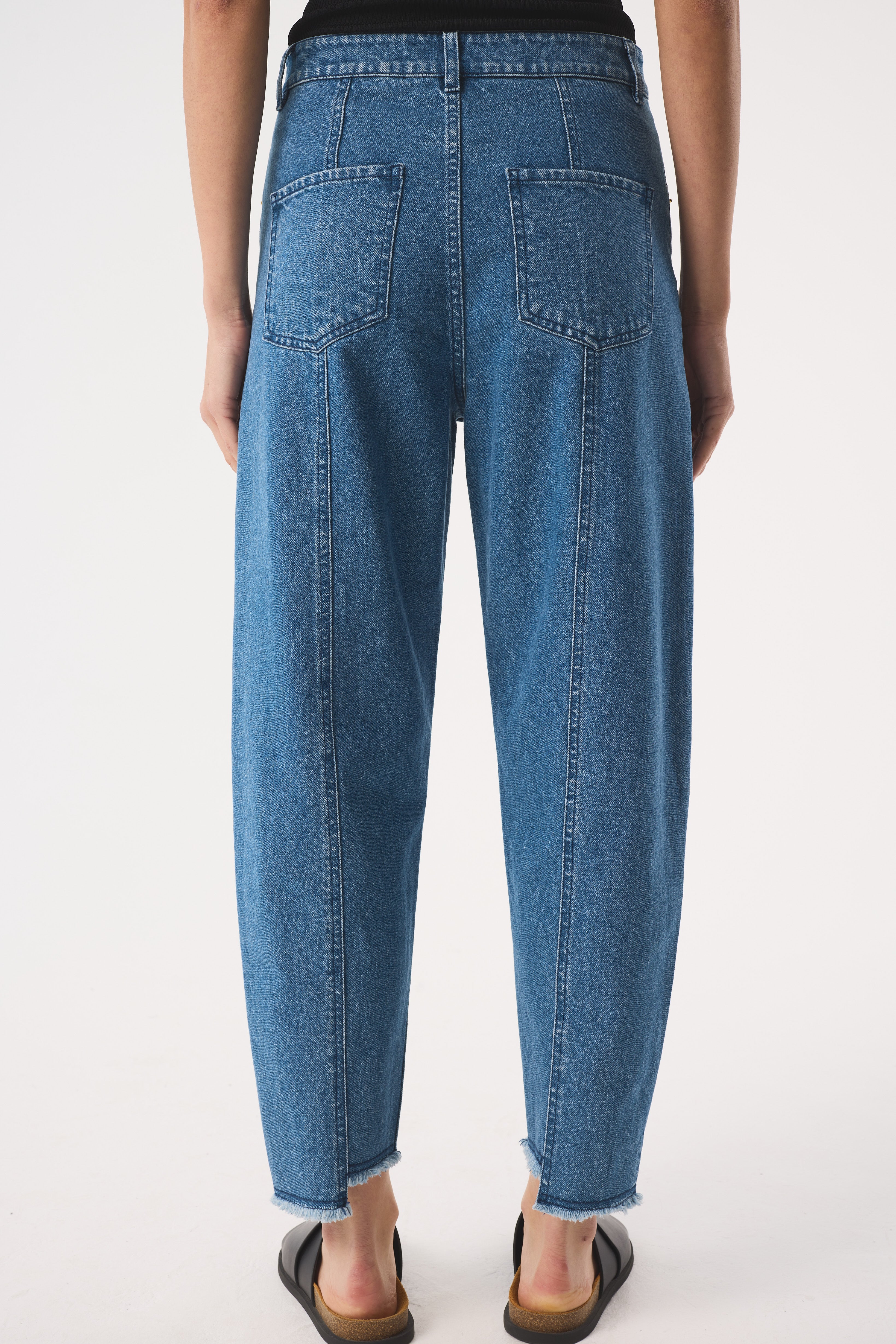 SOL RECYCLED MIDWASH JEANS