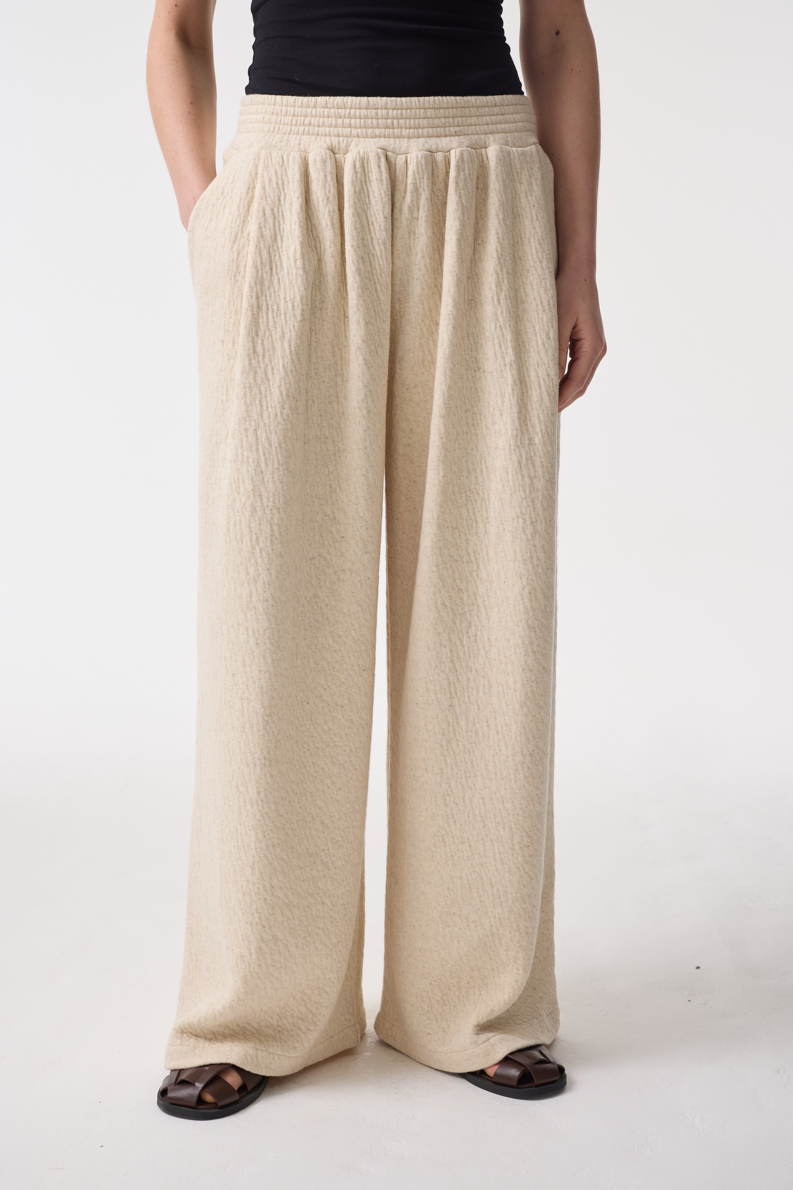 SAVANE UNDYED TROUSERS