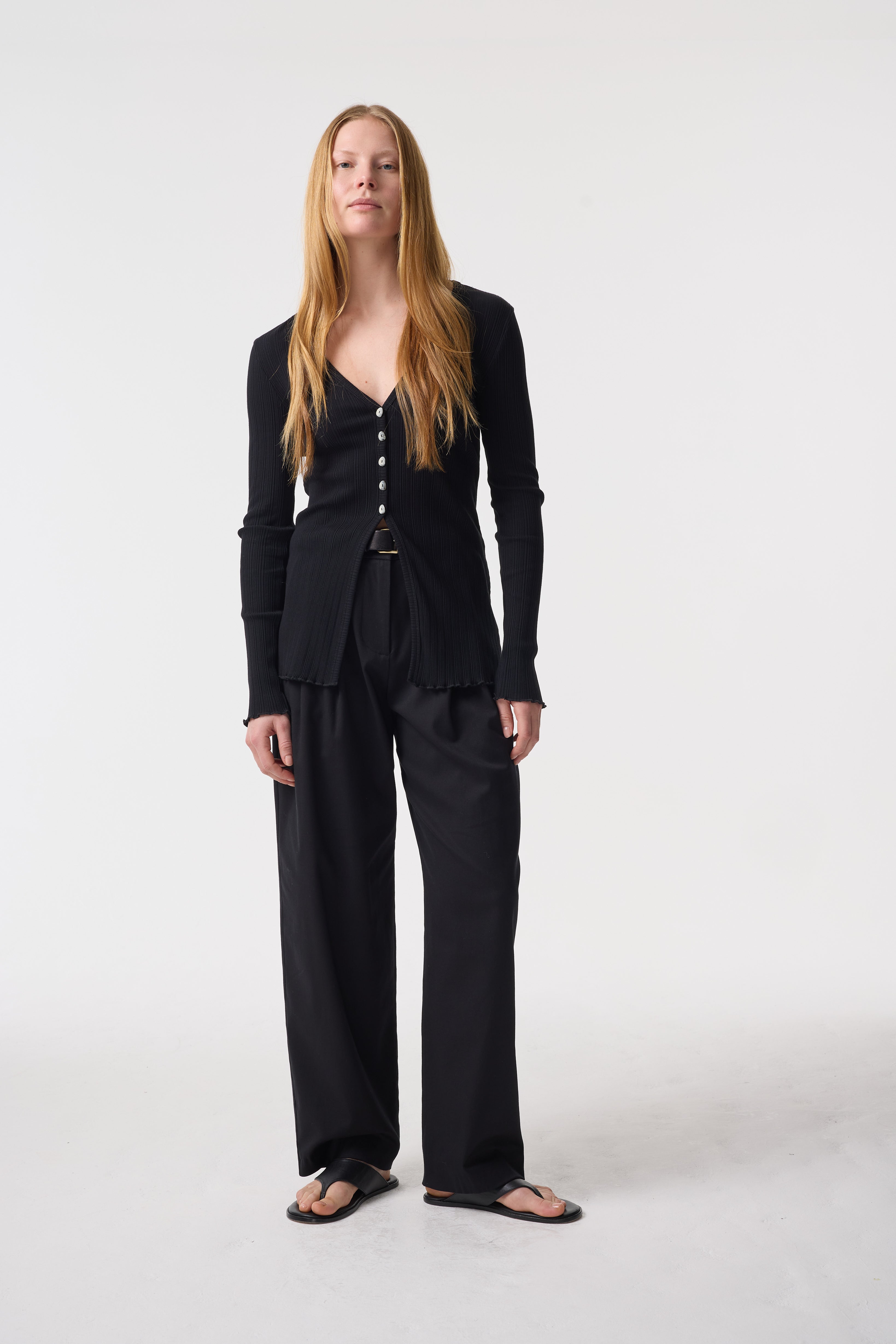 ANIELA BLACK CARDIGAN