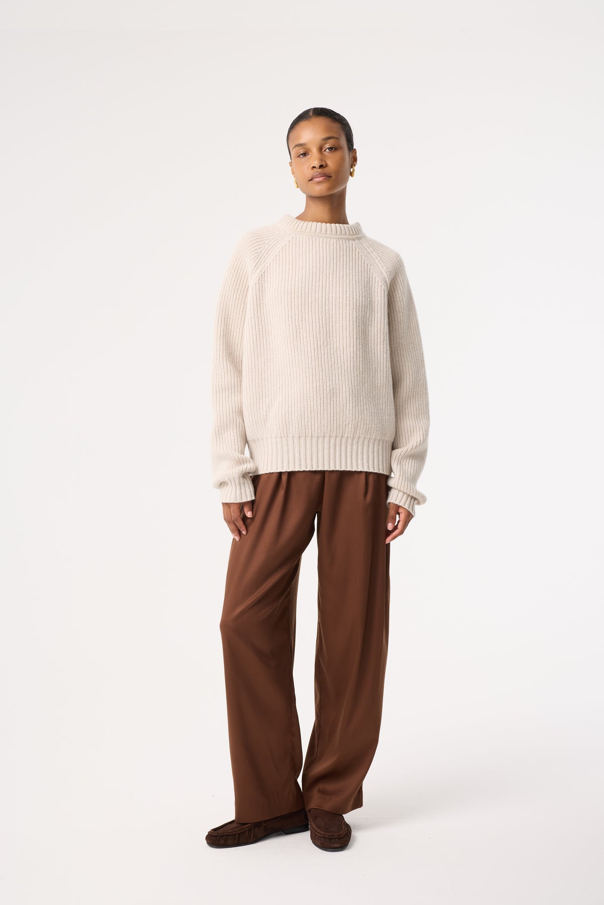 ATTICUS SWANSDOWN 100% WOOL JUMPER