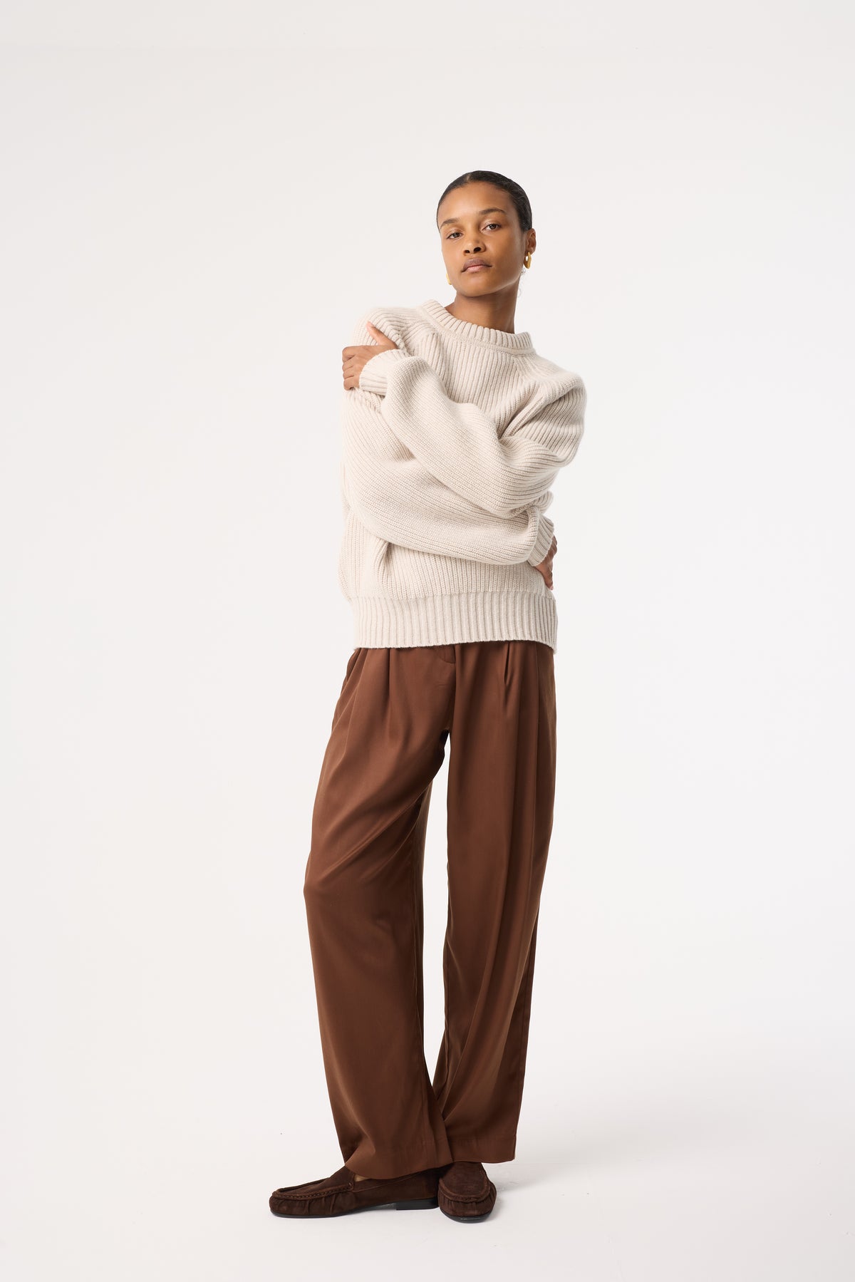 ATTICUS SWANSDOWN 100% WOOL JUMPER