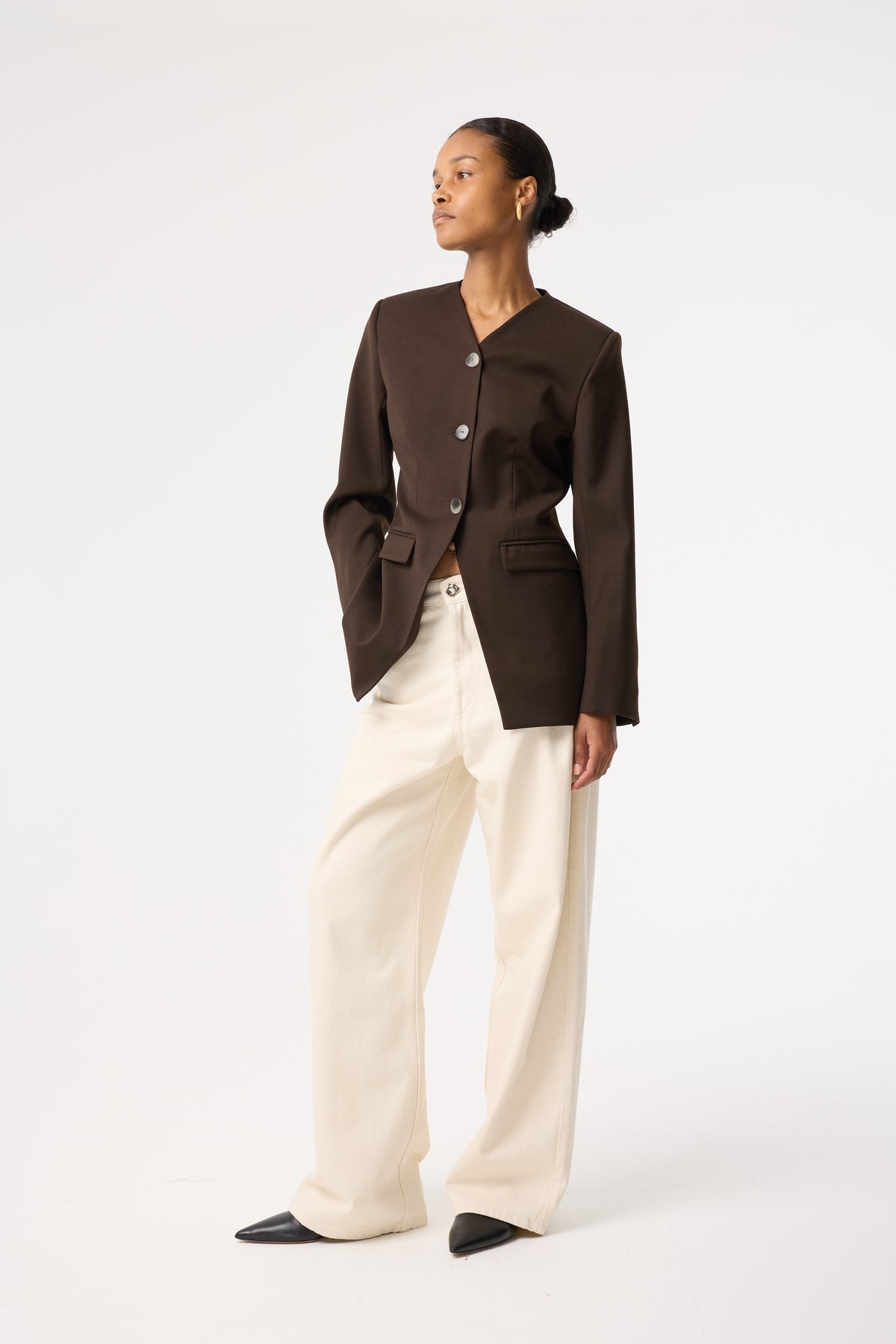 CARIAD DARK BROWN JACKET