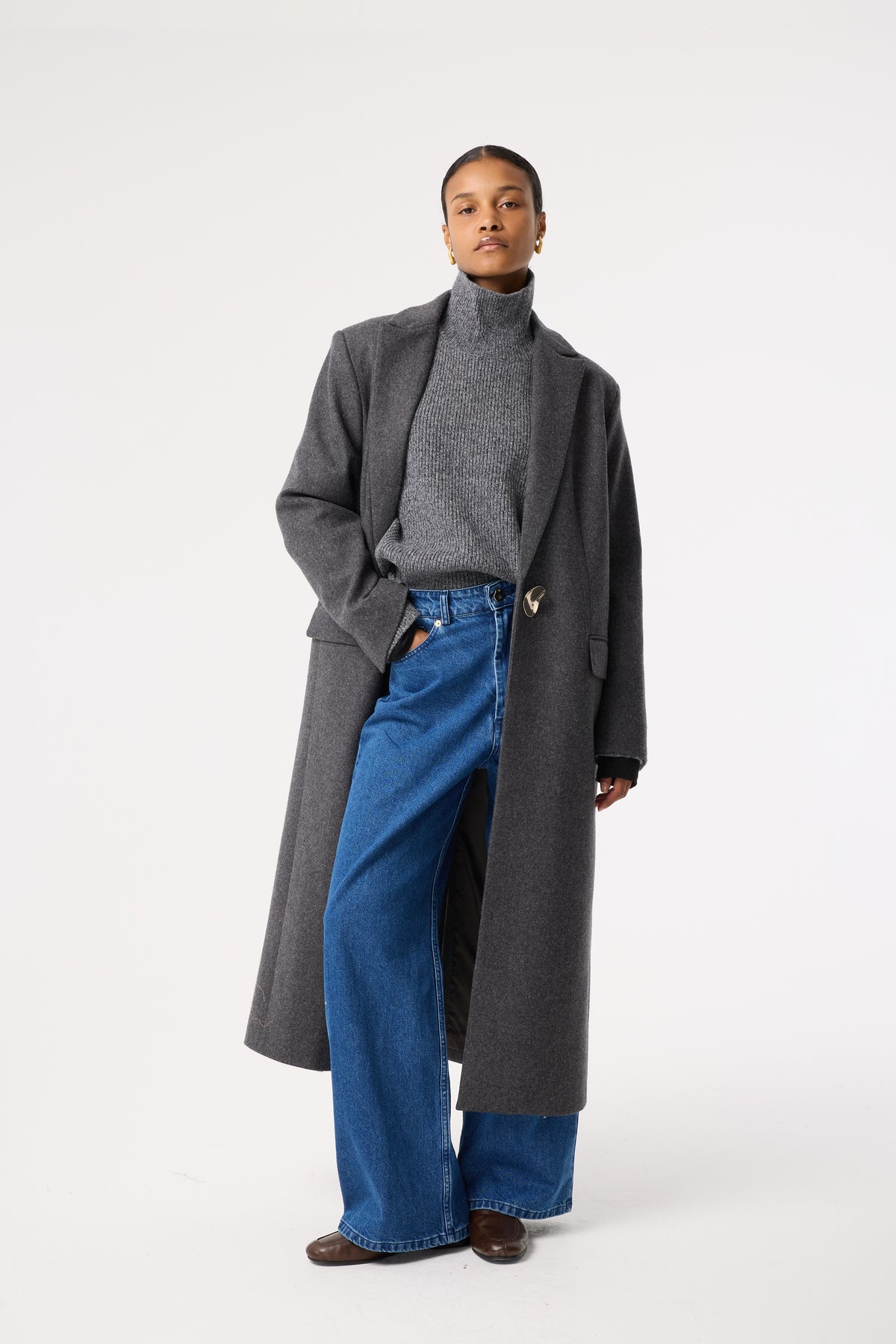 DITA CHARCOAL COAT