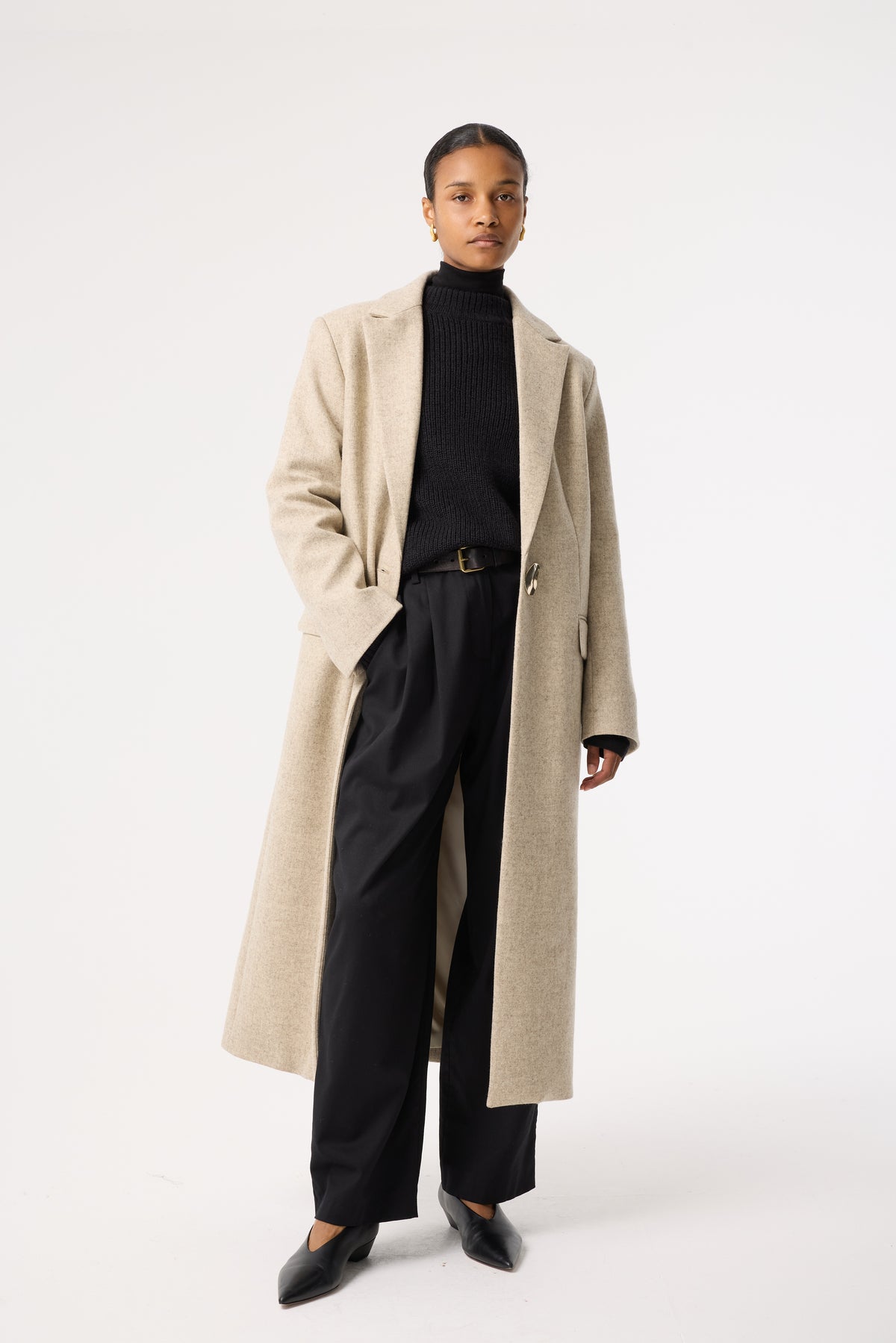 DITA NATURAL UNDYED COAT