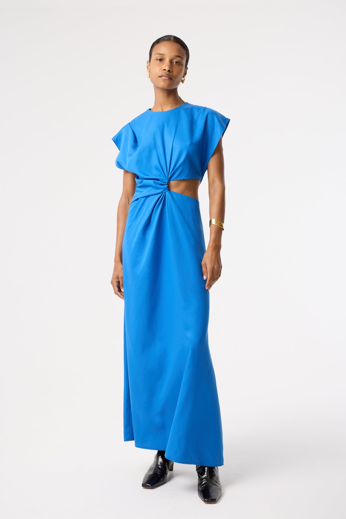 EMBROSE ELECTRIC BLUE DRESS