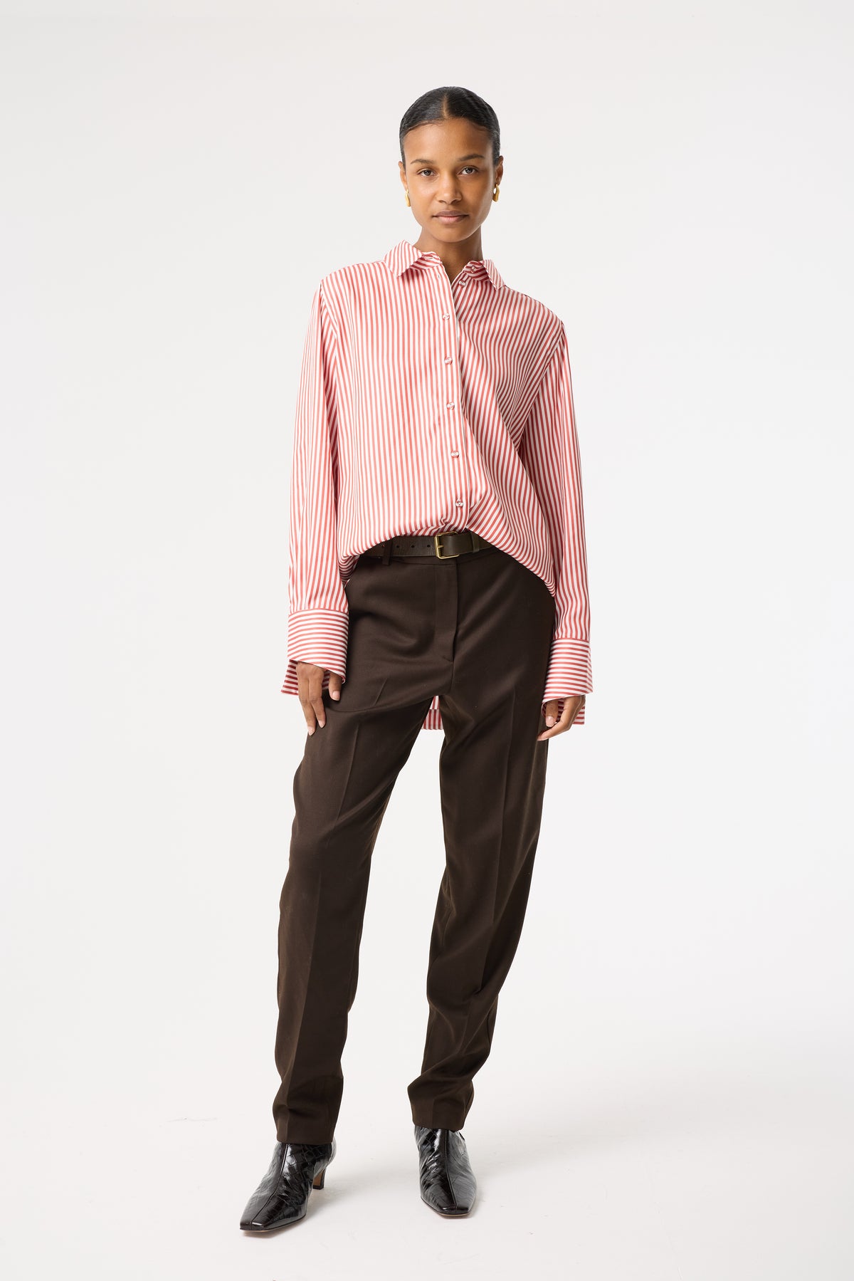FABLE RED STRIPE SHIRT