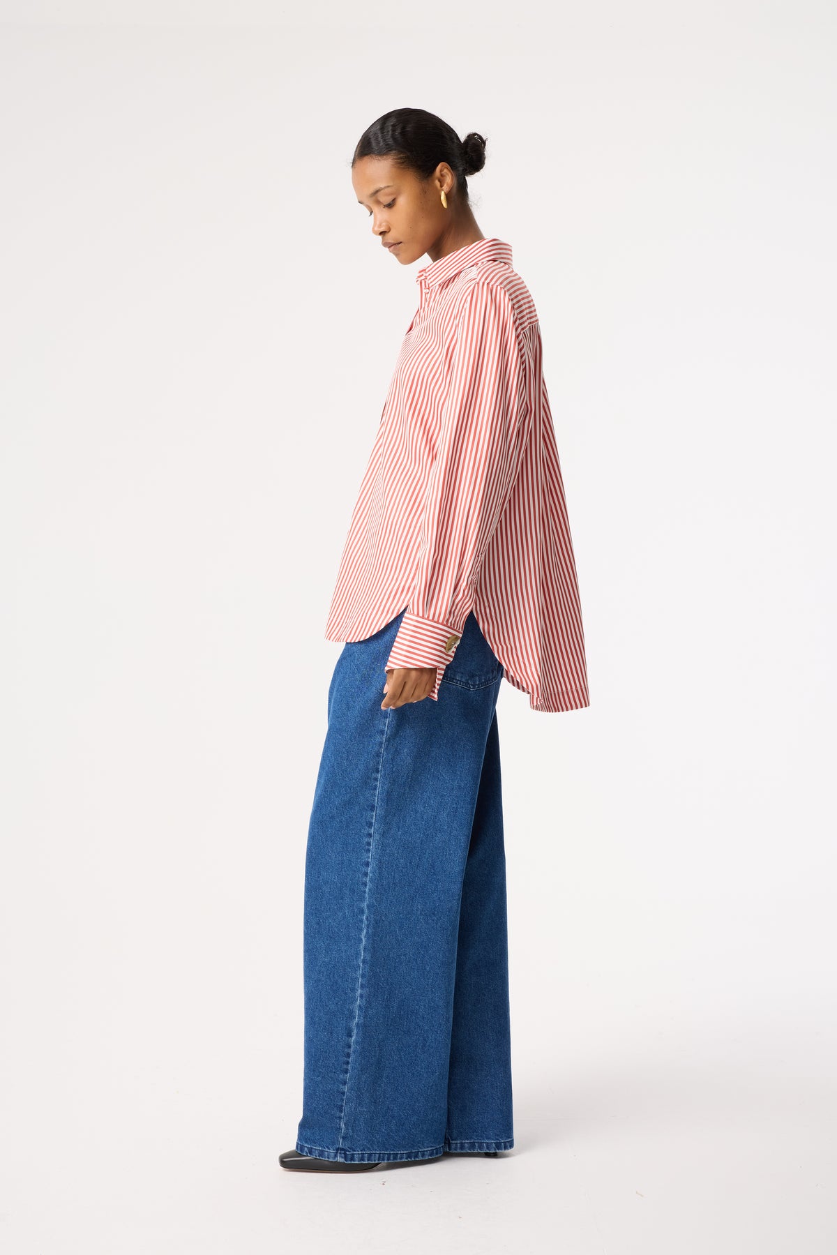 FABLE RED STRIPE SHIRT