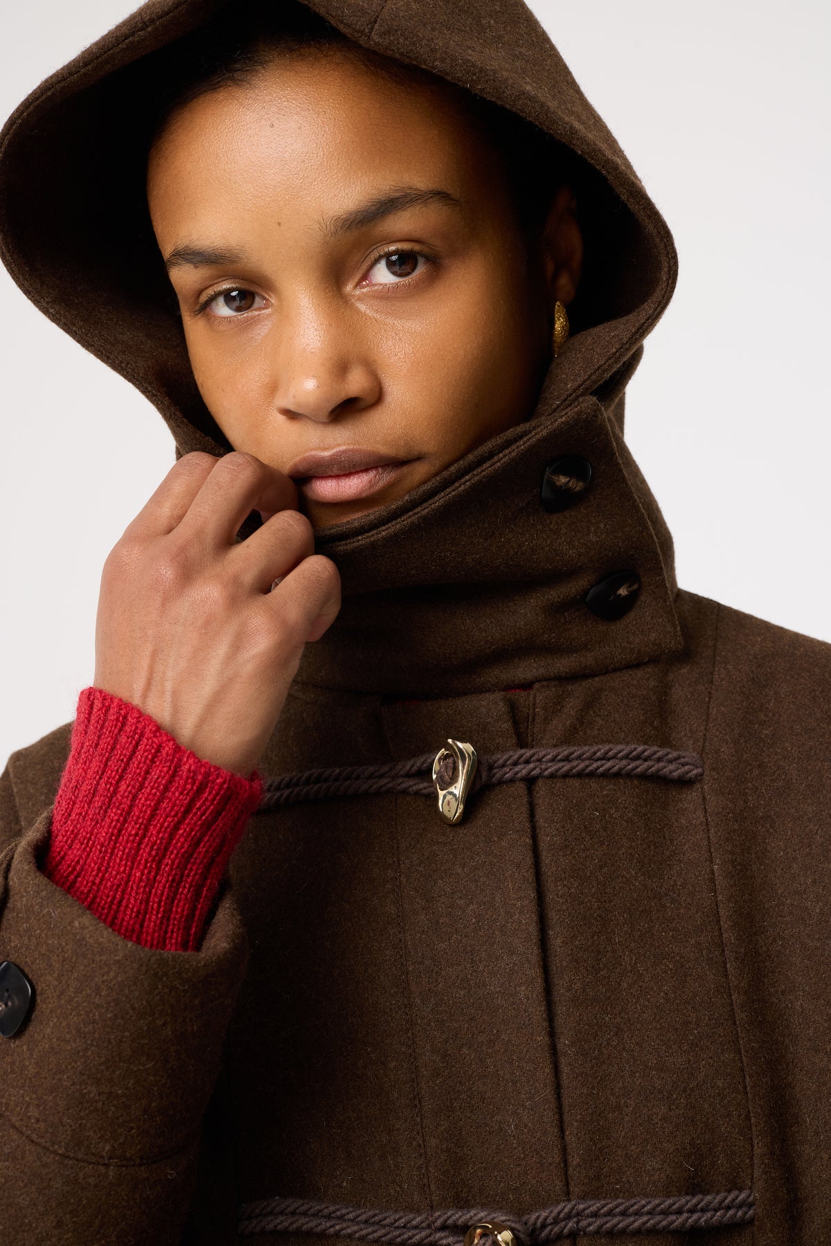 JAYNE NATURAL BROWN COAT
