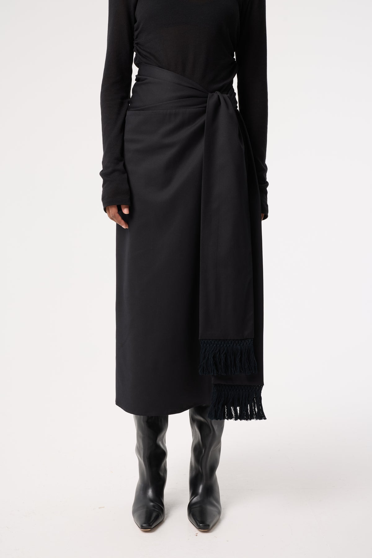 SABINA BLACK SKIRT