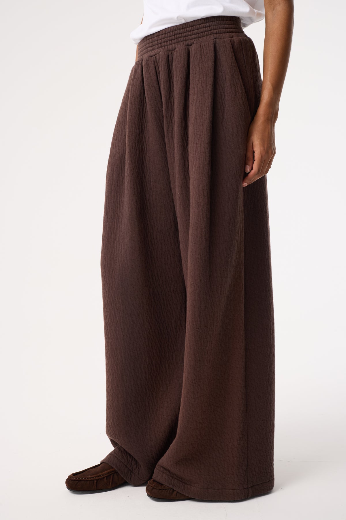 SAVANE CHOCOLATE BROWN TROUSERS