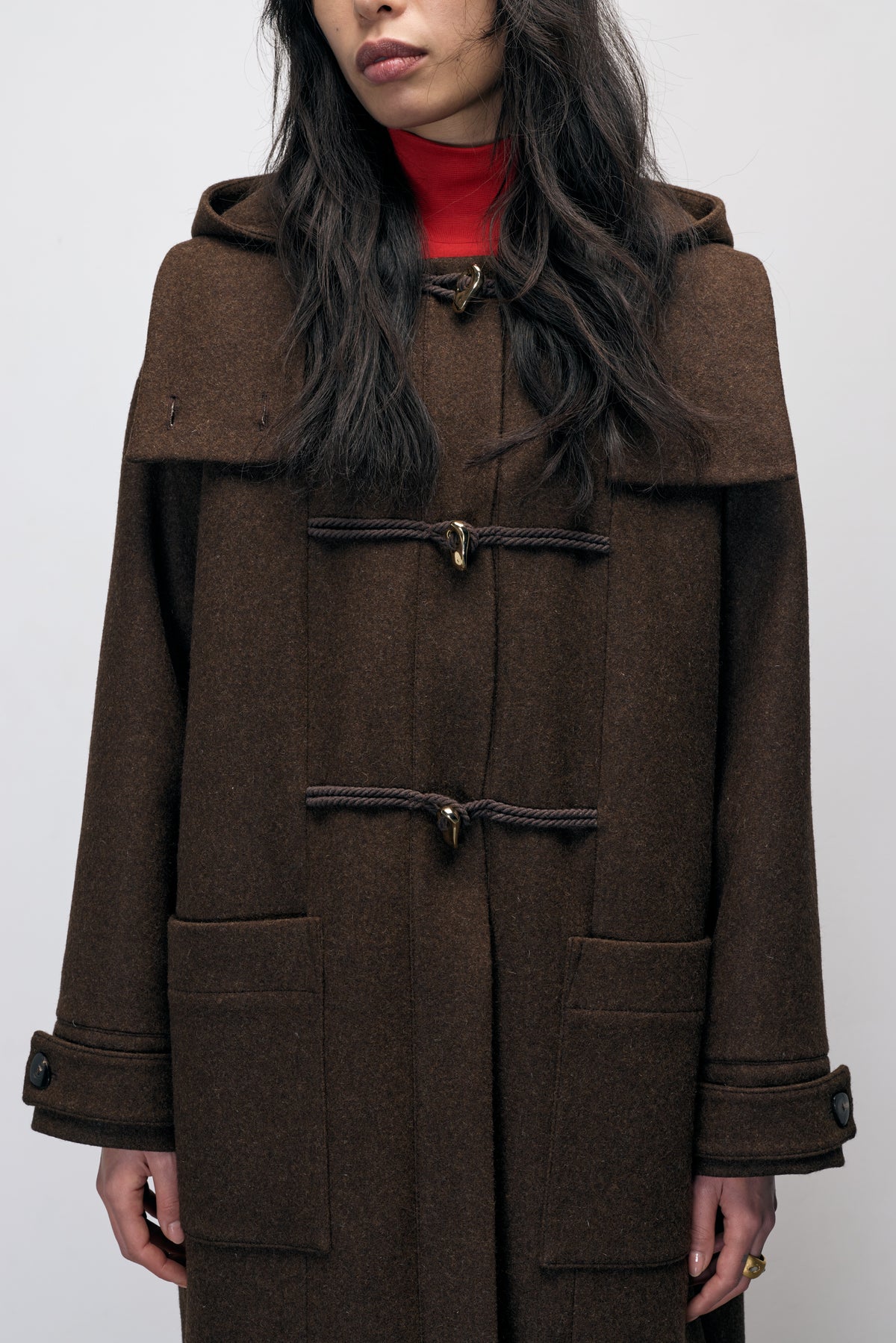 JAYNE NATURAL BROWN COAT