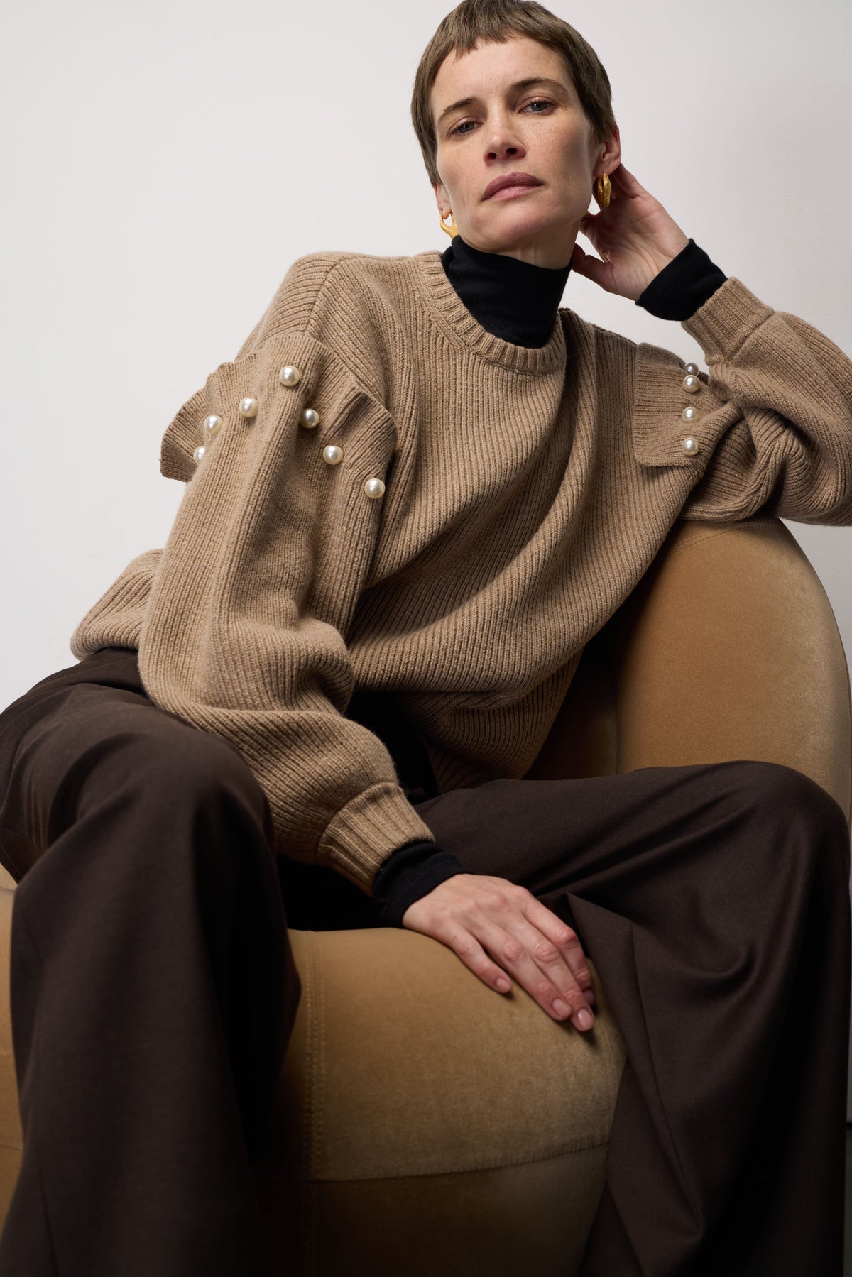 YUKI OATMEAL JUMPER