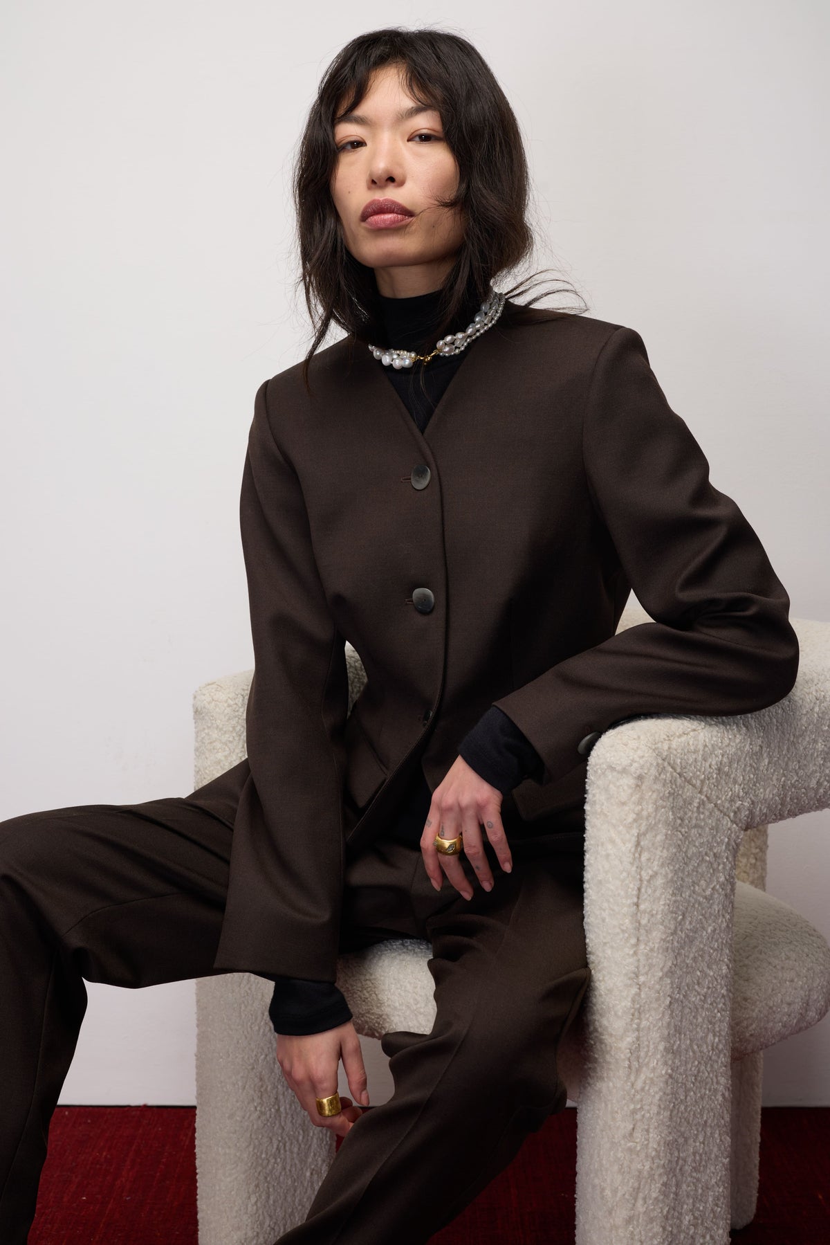 CARIAD DARK BROWN JACKET
