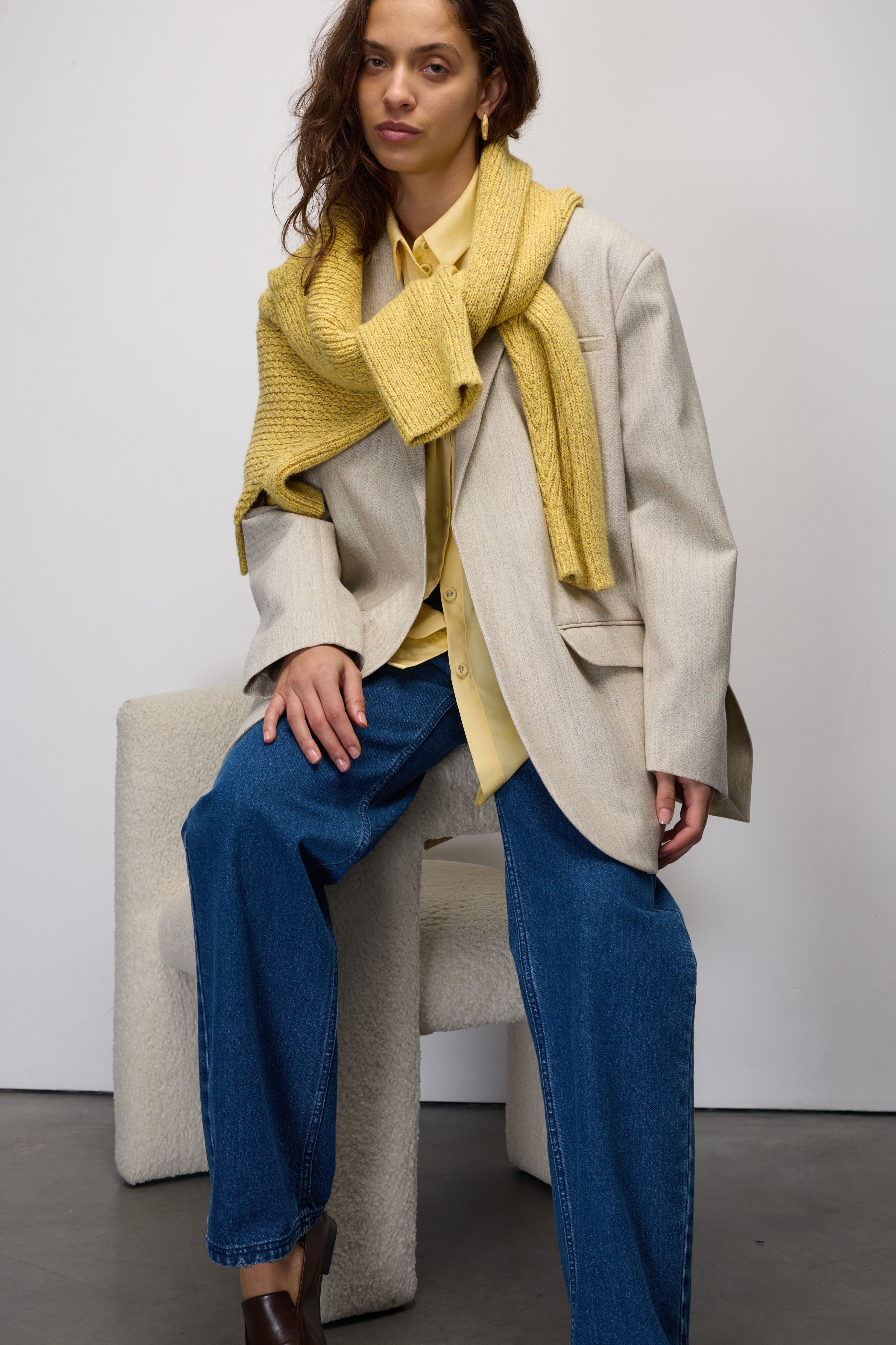 KIT GREY UNDYED JACKET