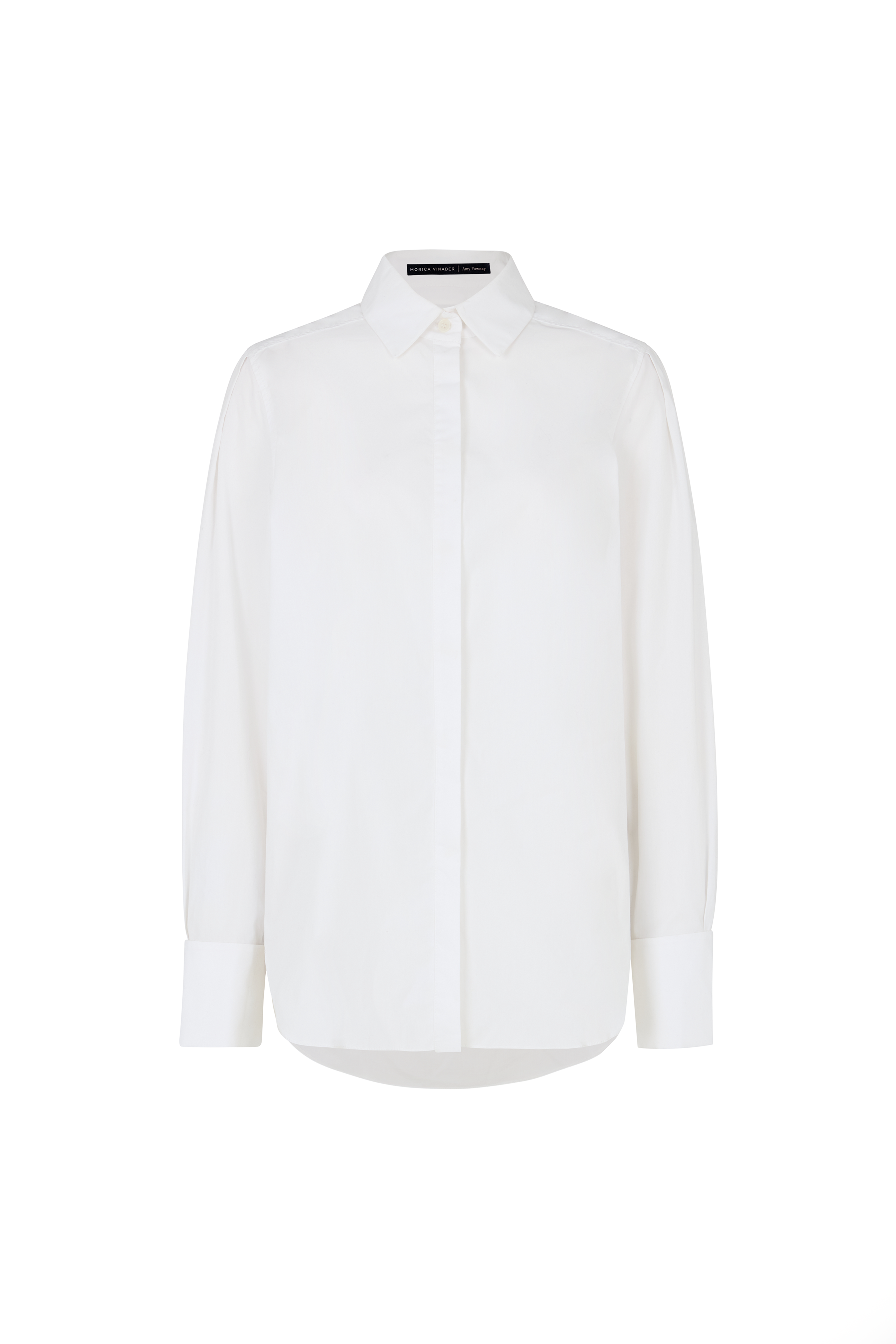 AMY POWNEY X MONICA VINADER SHIRT AND PEARL CUFFLINK SET