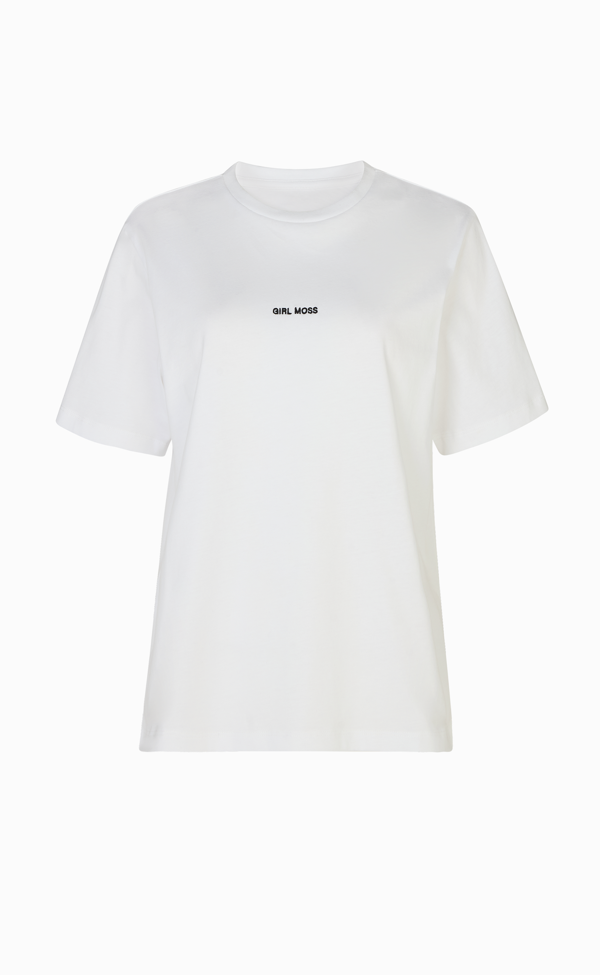 ADRIA 'GIRL MOSS' WHITE T-SHIRT