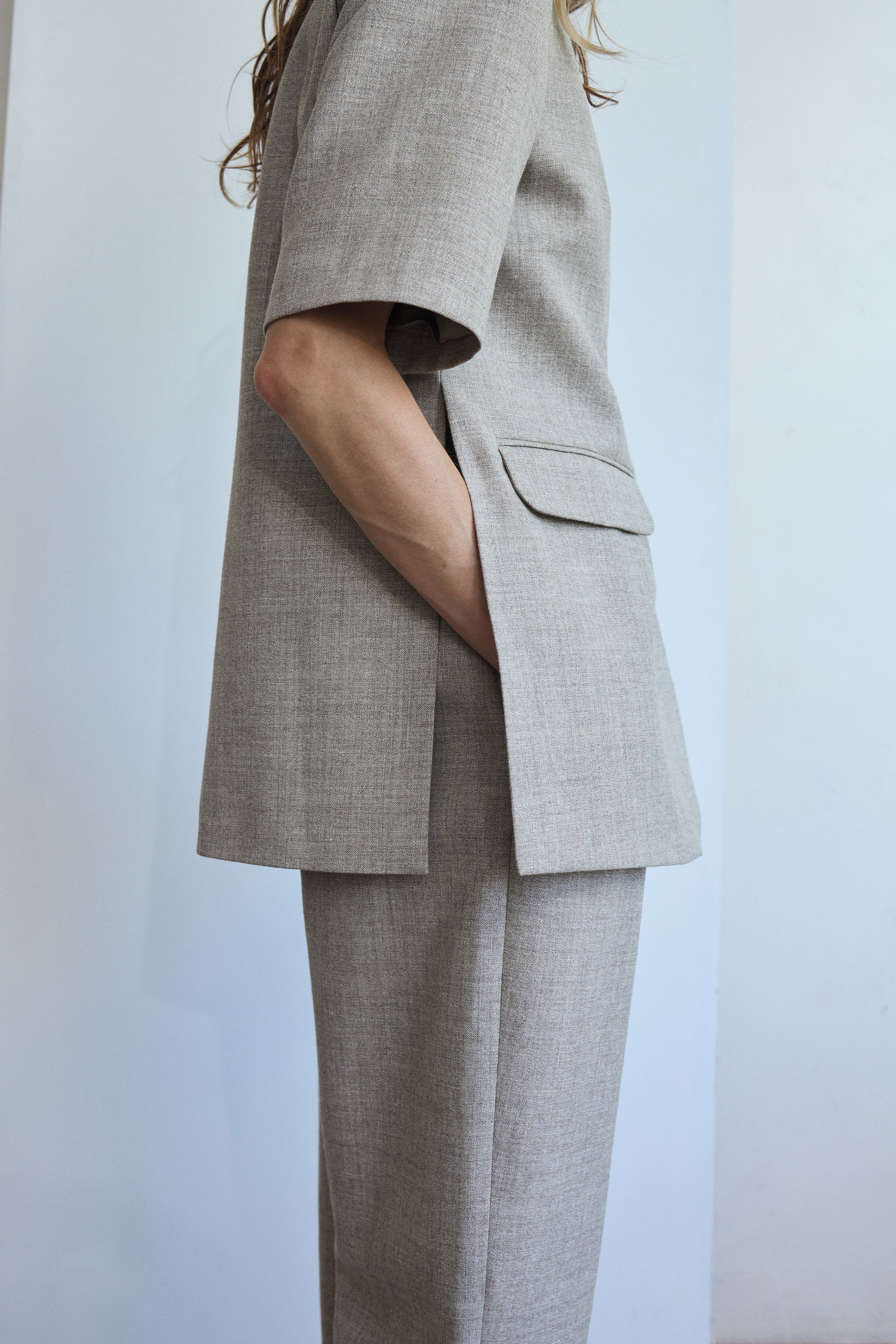 AMELIA GREY UNDYED JACKET