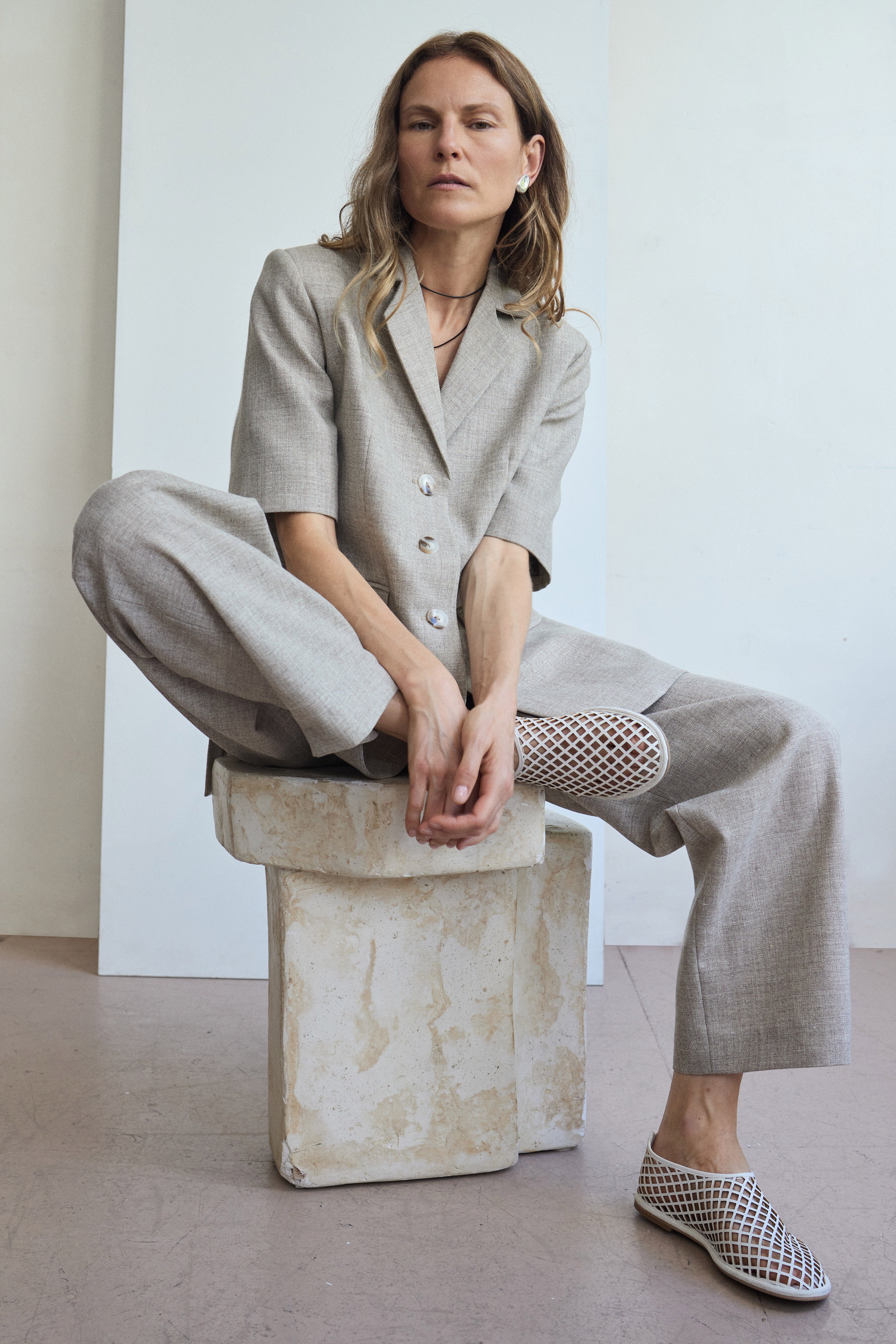 AMELIA GREY UNDYED JACKET