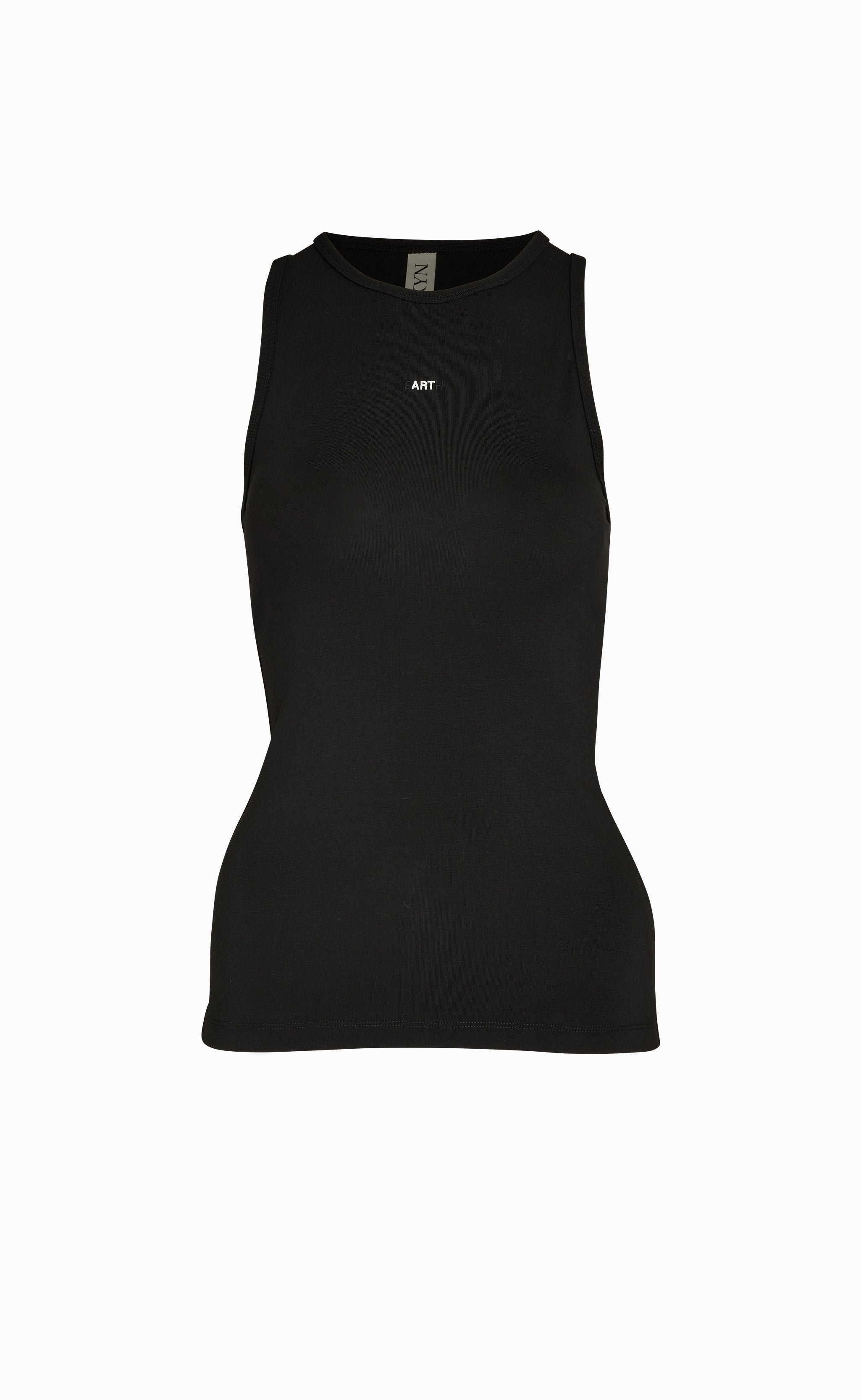 FLORA 'EARTH' BLACK VEST